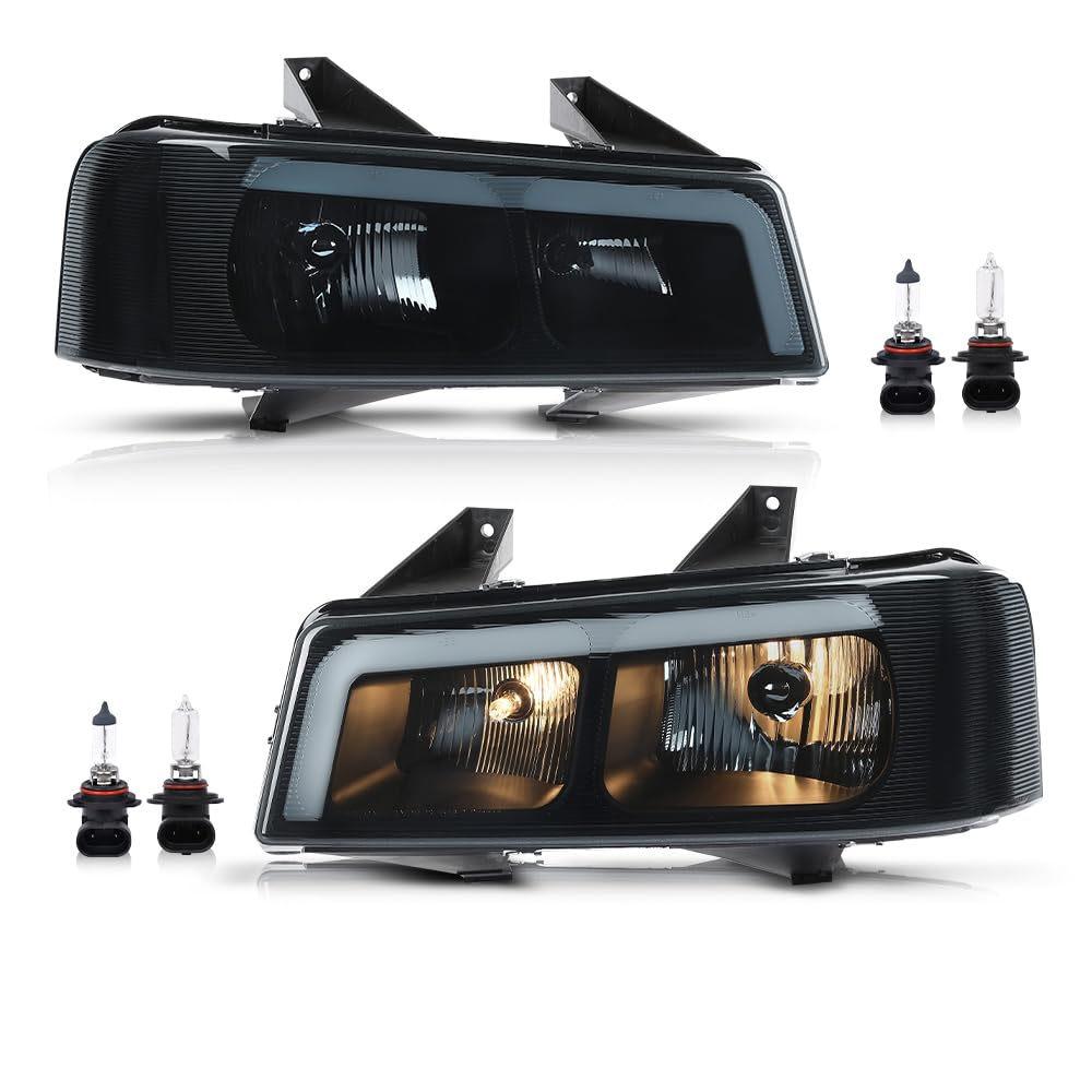 G-PLUS Front LED Headlights Headlamps, Compatible with Chevy Express/GMC Savana 1500 2003-2014, Fit Chevy Express/GMC Savana 2500 3500 2003-2023,