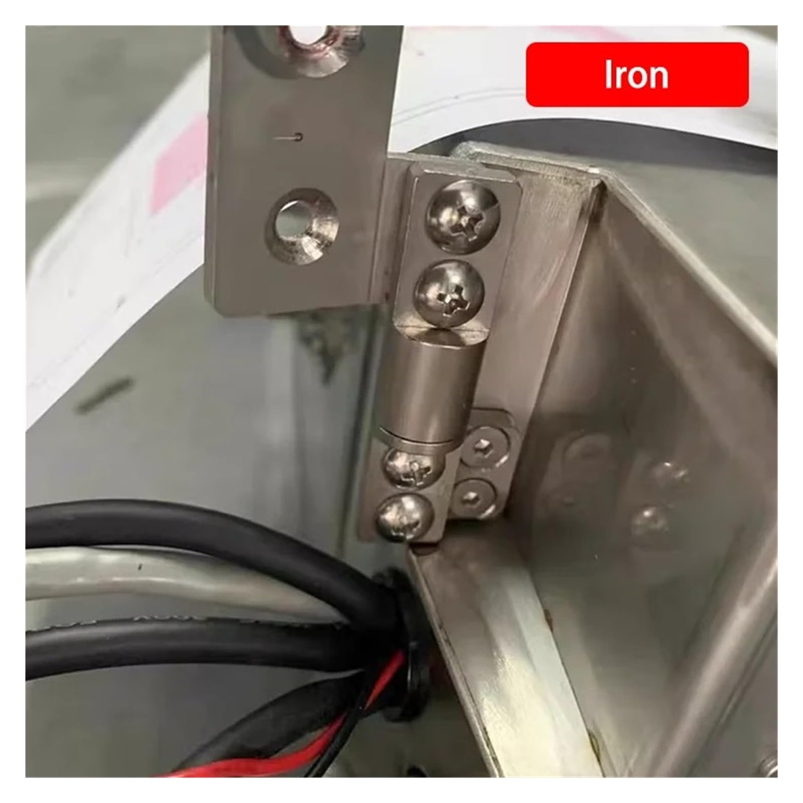 Bisagra de puerta reversible con cierre automático Hardware De Bisagra Amortiguador Giratorio Varilla Circular 4 Piezas(3.0N.m)