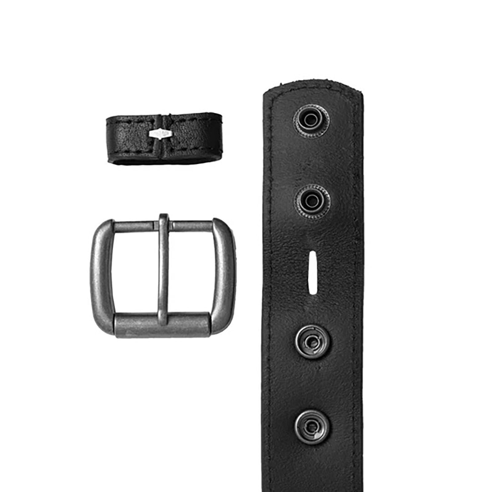 First Mfg Co - Men's Belt - Leather - Black - 62