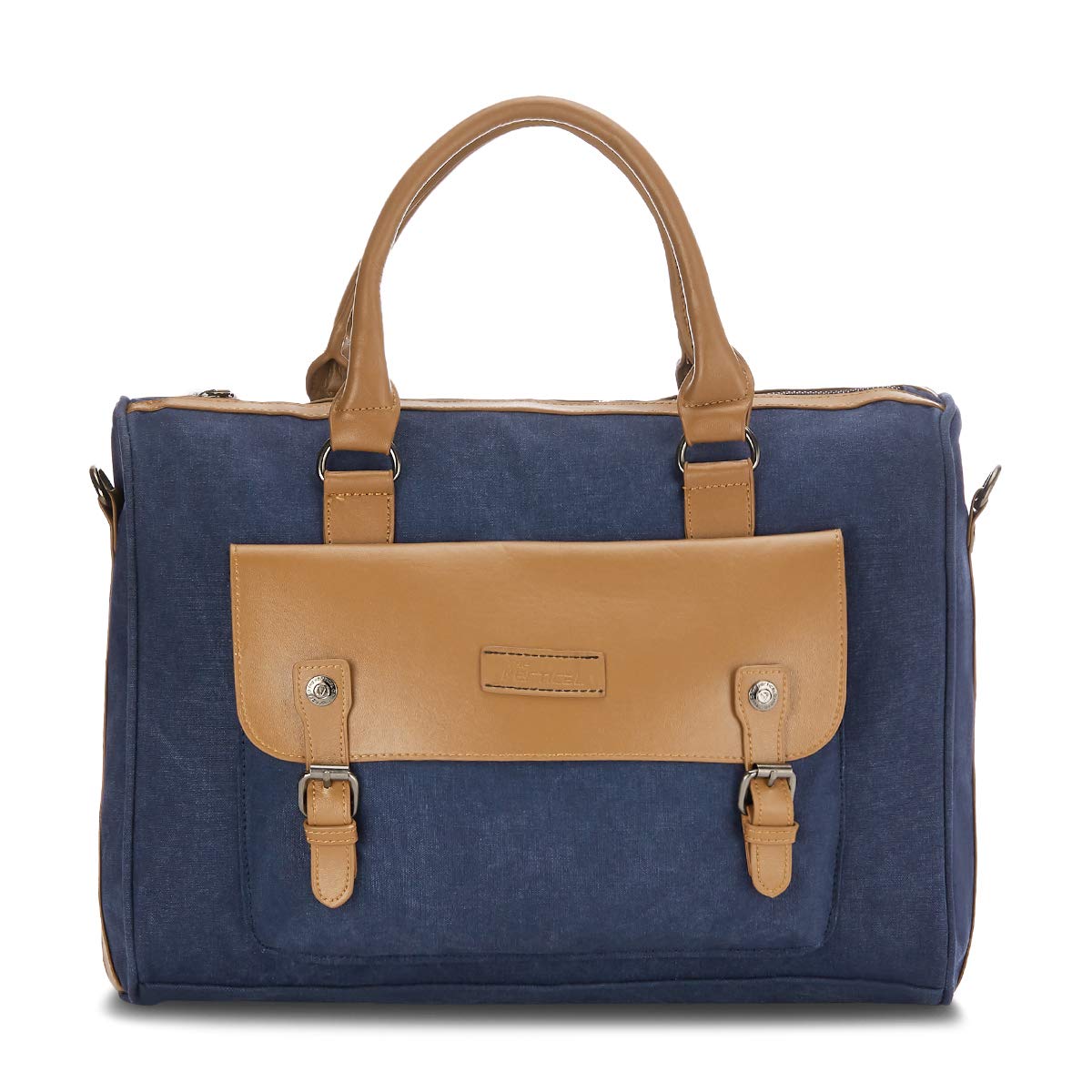 the vertical Mobilize Canvas Business Case For Unisex - Blue-picture-17