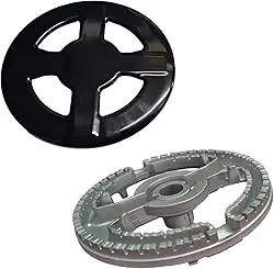 Capa Com Queimador Da Boca Turbo Chama Para Fogão Brastemp