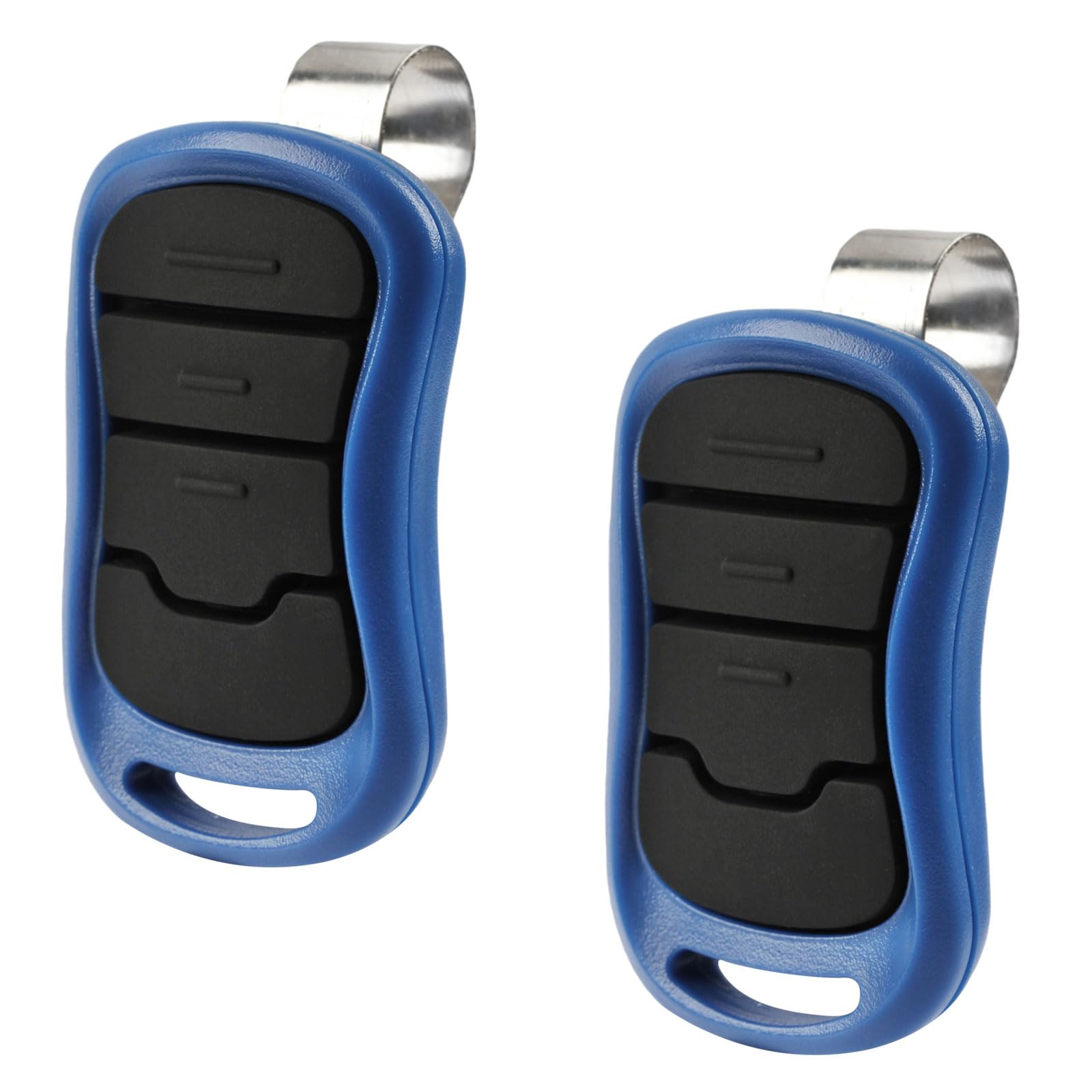 2X for Genie Intellicode Garage Door Remote, G3T-BX (37218R) 3-Button Genie Garage Door Opener Remote Replacement, Auto-Seek Dual Frequency, Blue
