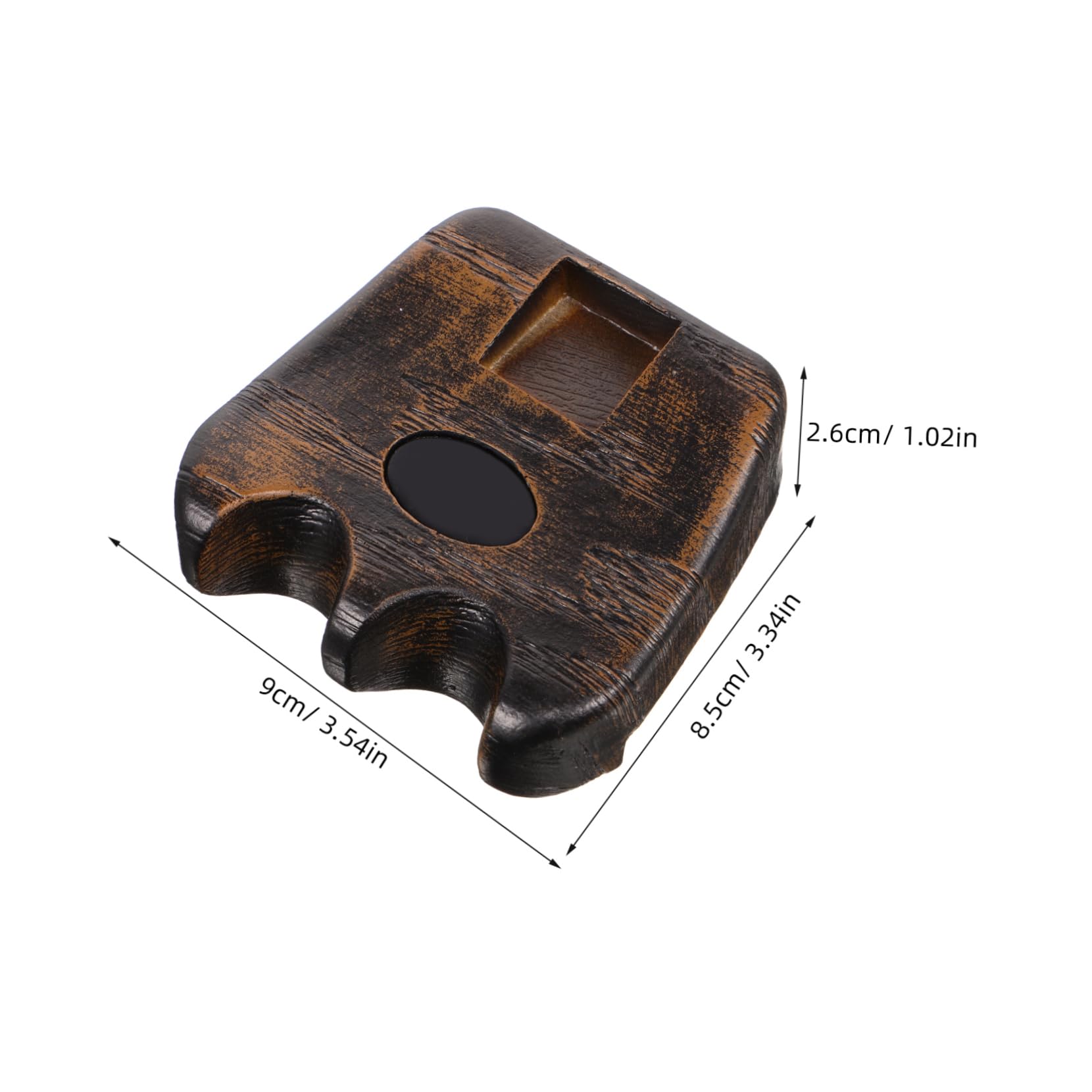 Soporte para Taco De Billar: Soporte De Mesa De Billar con Peso Y Soporte para Tiza. Mini Soporte para Tacos. Accesorios para El Hogar, Salas De Billar Pequeñas Y Clubes.