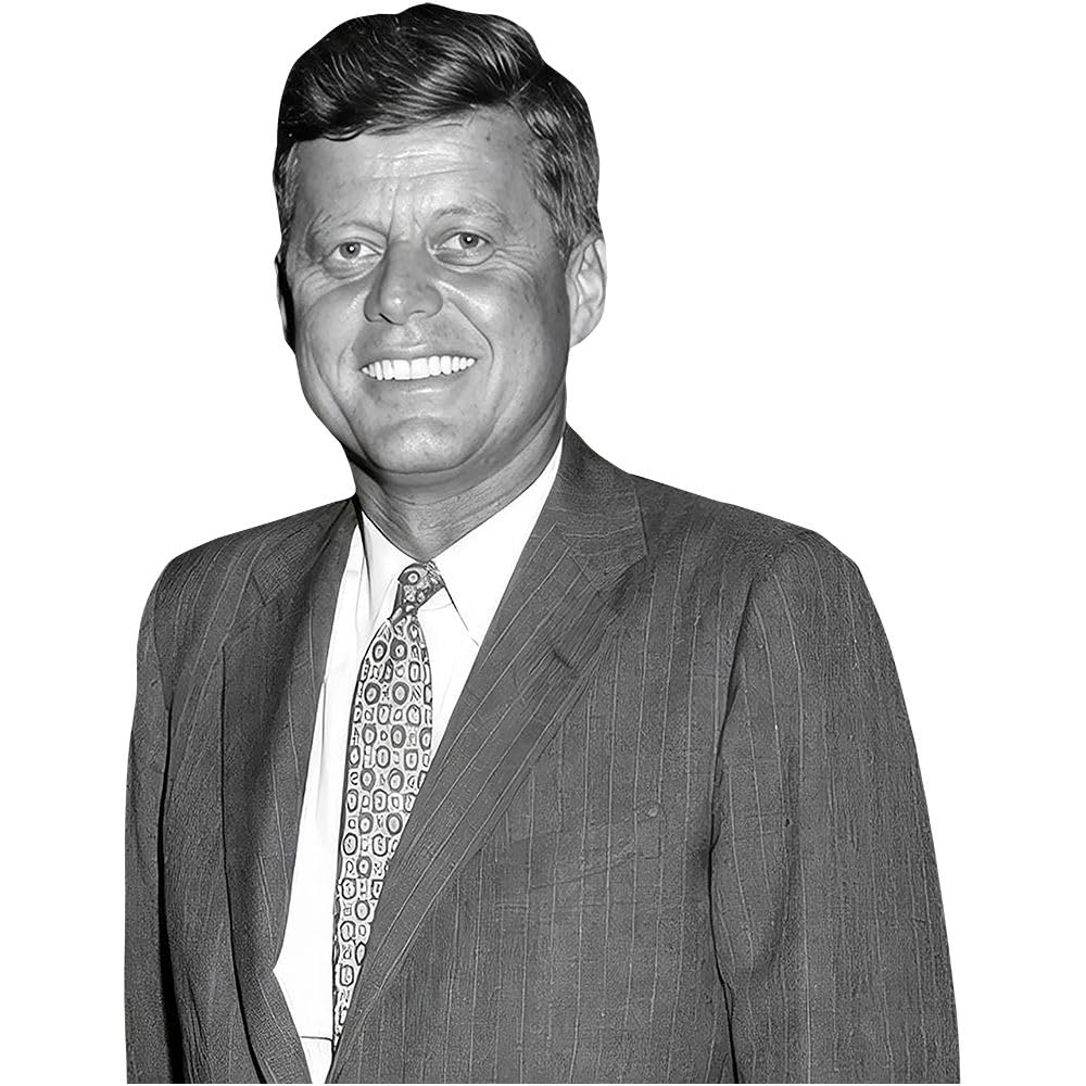 JFK (Suit) Half Body Buddy Cutout