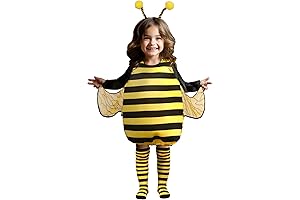 VZQI Kids Bumble Bee Costume Perfect for Halloween