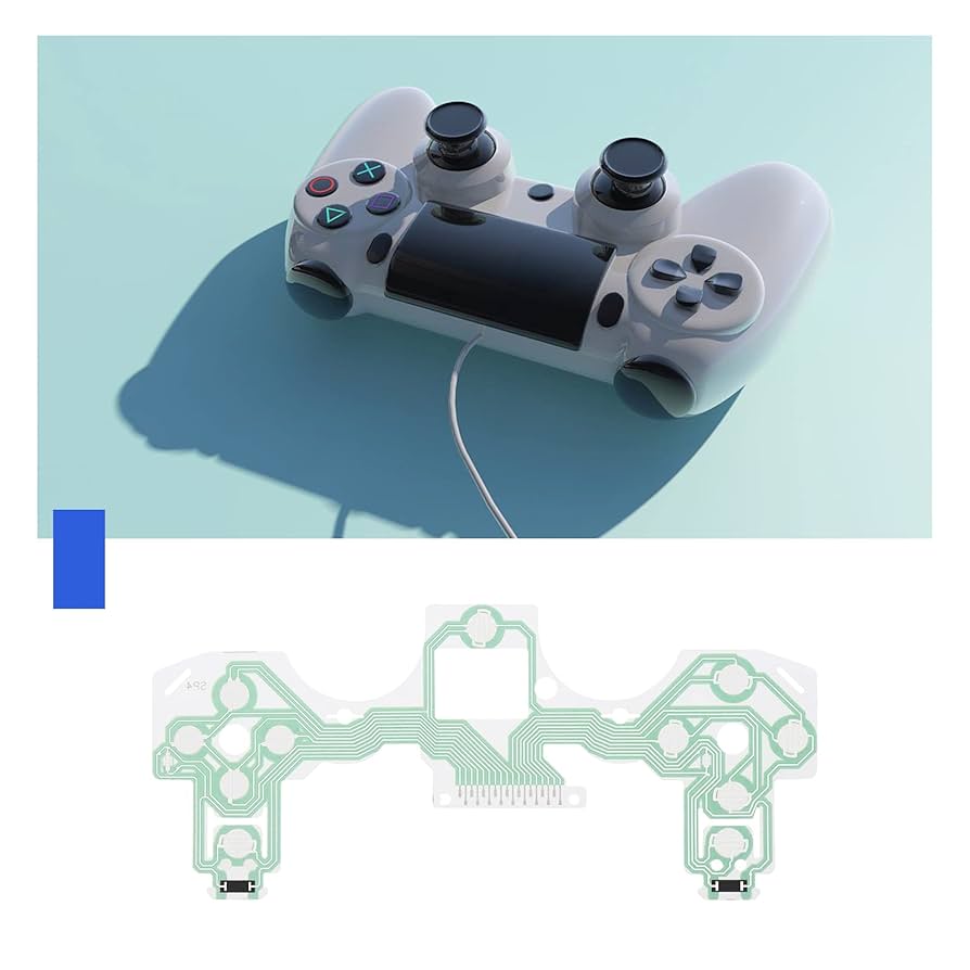 PS4バッド付 Amazon.com: eXtremeRate Classics SNES Style Replacement