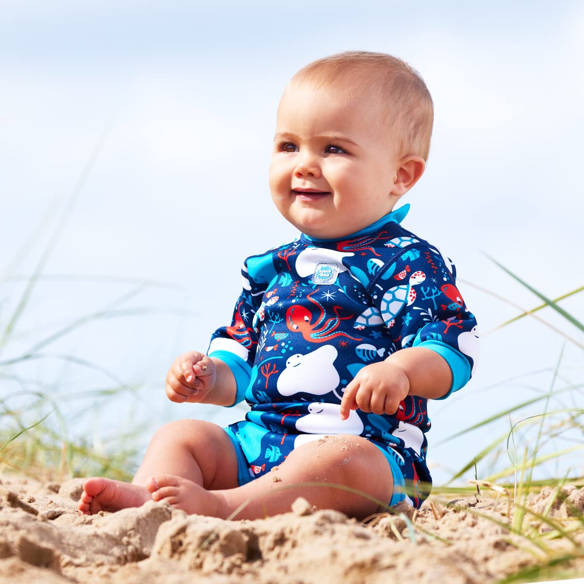 Splash About Baby Happy Nappy kombinezon neoprenowy Under The Sea 12-24 miesięcy