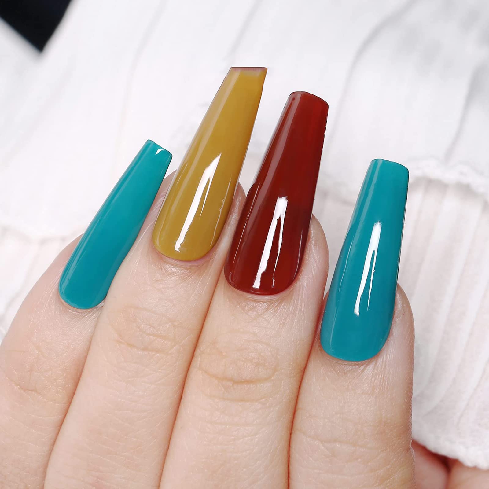 ジェルネイル 34個セット 34色 16XVI Amazon | BOZZE ジェルネイルアートパレット16色ソリッド