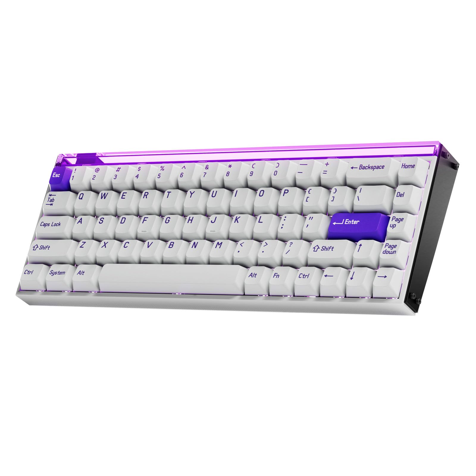 Amazon | MelGeek MADE68 Pro+ 有線ゲーミングキーボード｜65