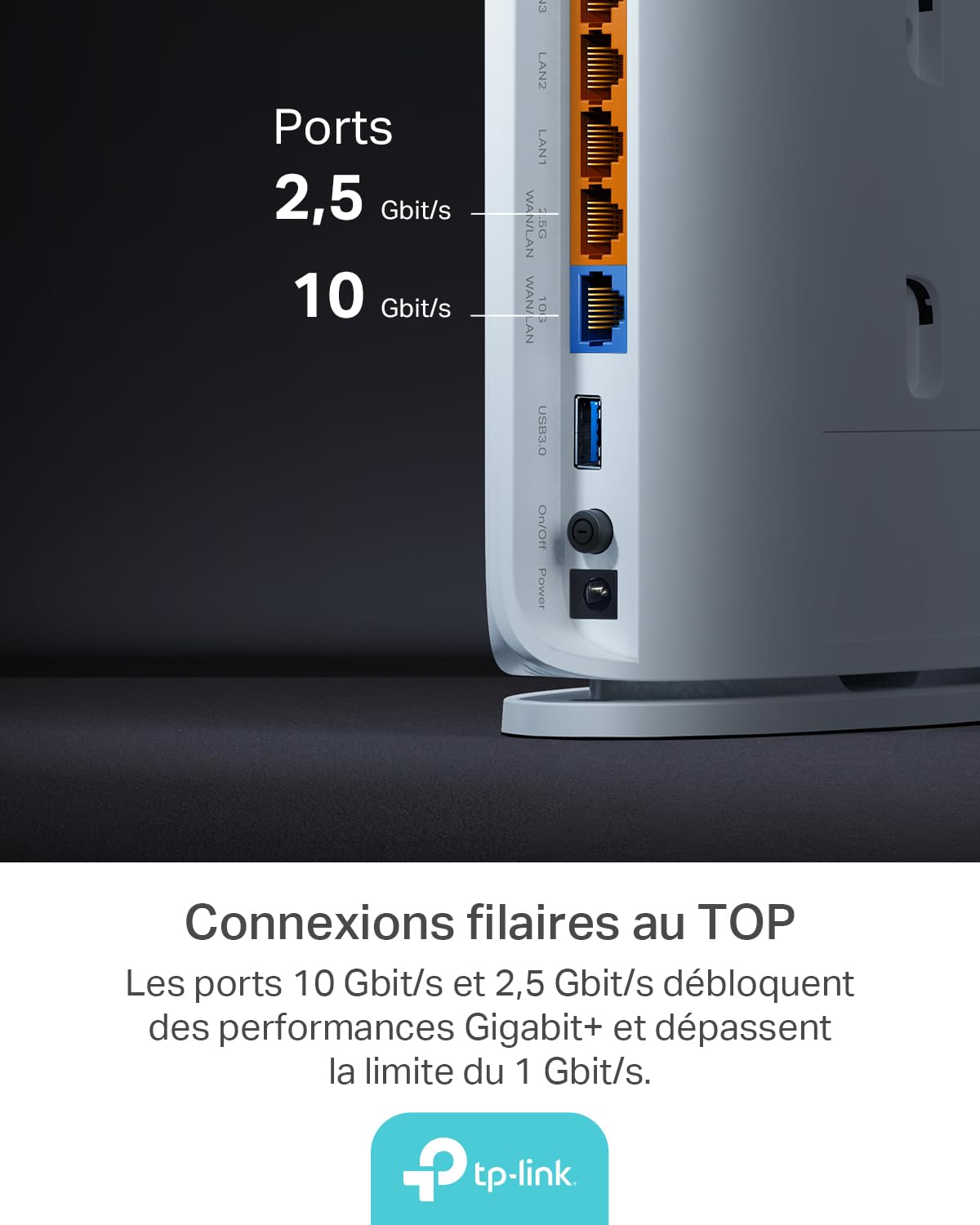 TP-Link Archer BE450 BE7200 Dual Band Wi-Fi 7 Router : Amazon.com