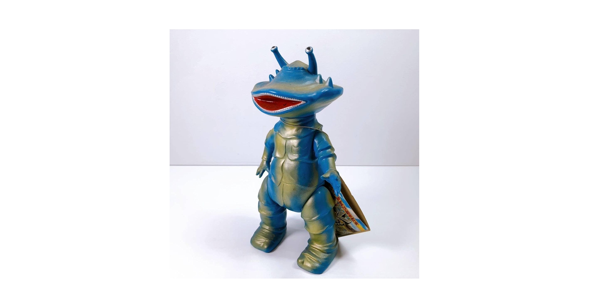 カネゴン　ソフビ　ブルマァク　円谷プロ　当時物 ブルマァク復刻版 ウルトラ怪獣 カネゴン 円谷プロ 1991年