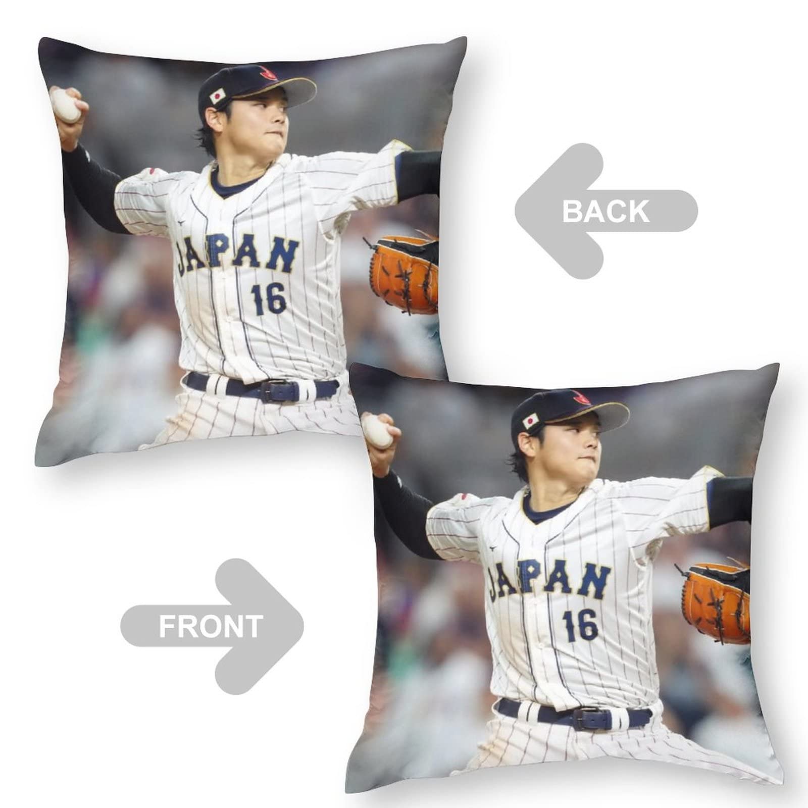 WBC 大谷翔平クッション&カップ Amazon.co.jp: Wbc 大谷翔平 グッズ 番號16 野球應援 侍JAPAN 侍