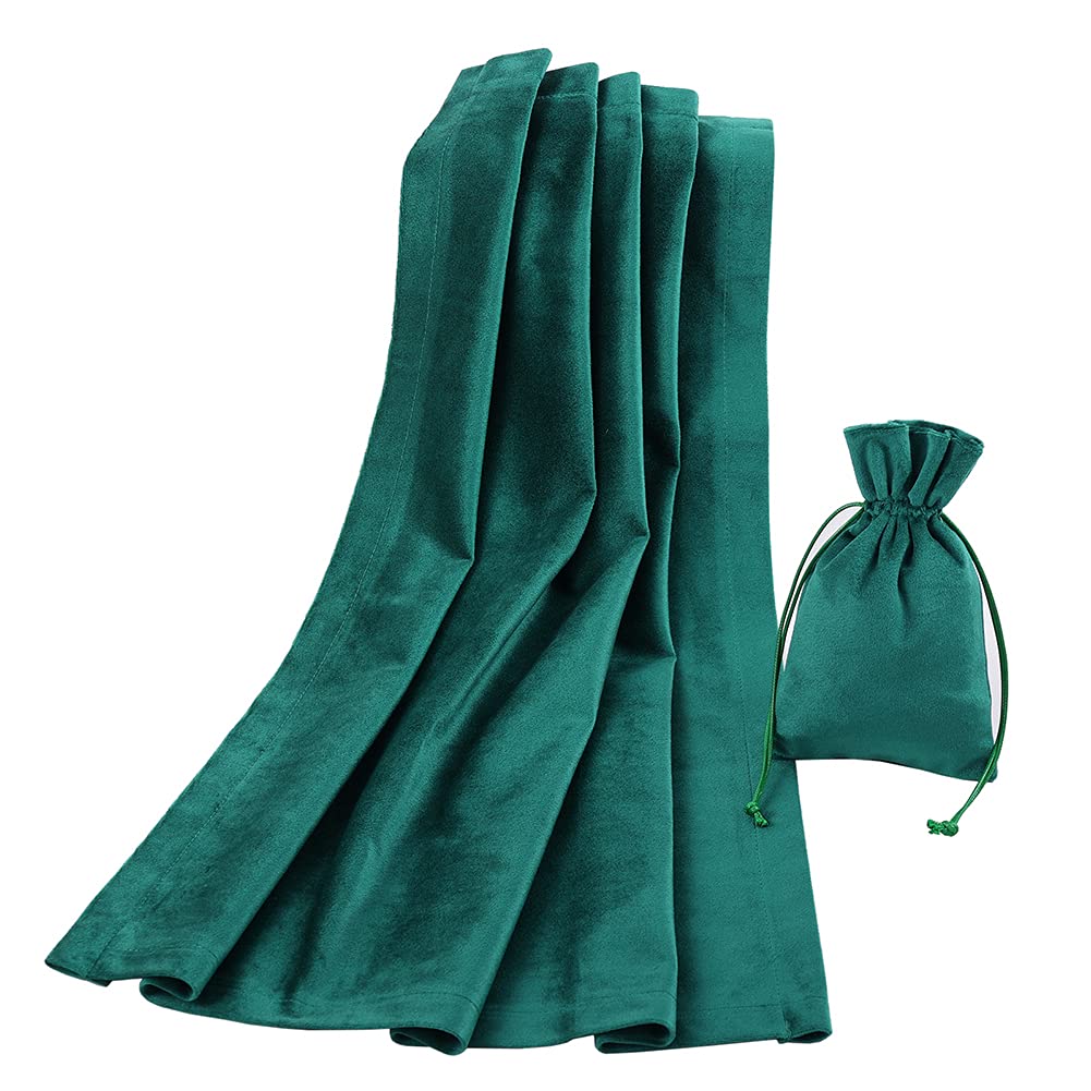 BLESSUME Atar Tarot Table Cloth with One Pouch (Green)