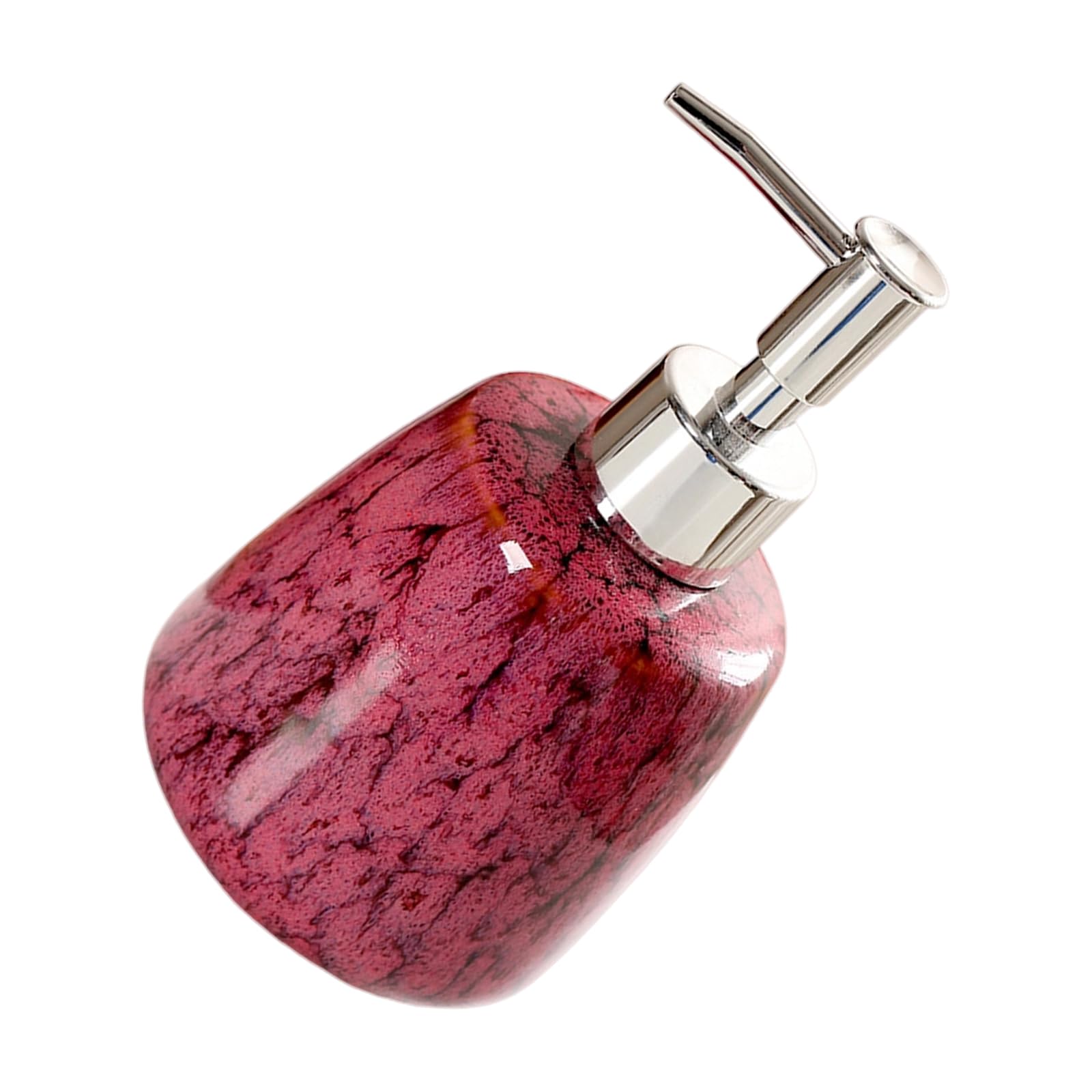 Ceramic Soap Dispenser Soap Holder for Bathroom Countertop Organization with Modern Design for Household Decorationi Ceramic Dispenser