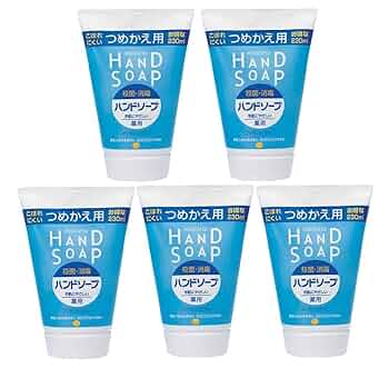Amazon.co.jp: 資生堂 薬用ハンドソープ 詰替用 230ml×5