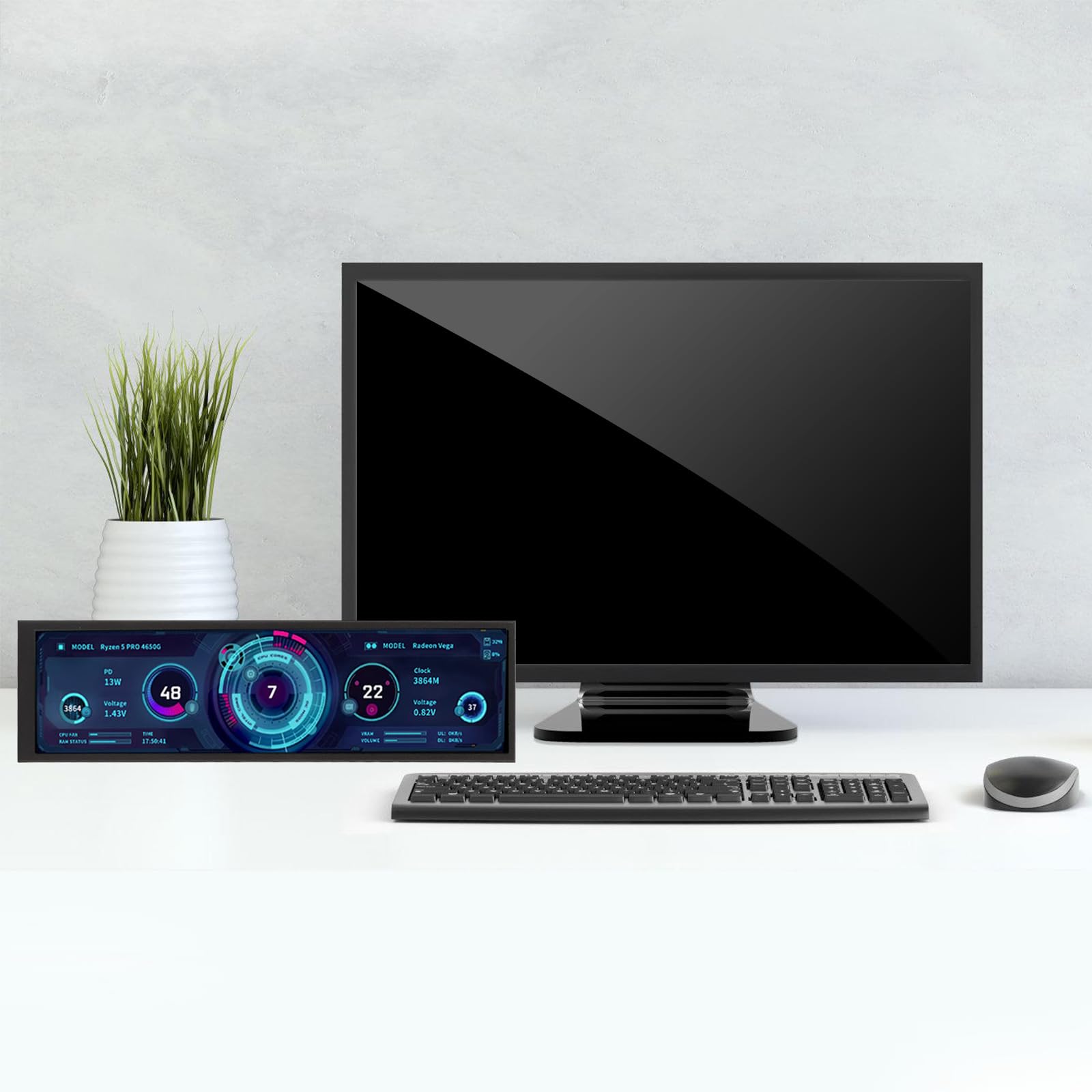 Amazon.co.jp: 8.8インチコンピューター診断ディスプレイ画面