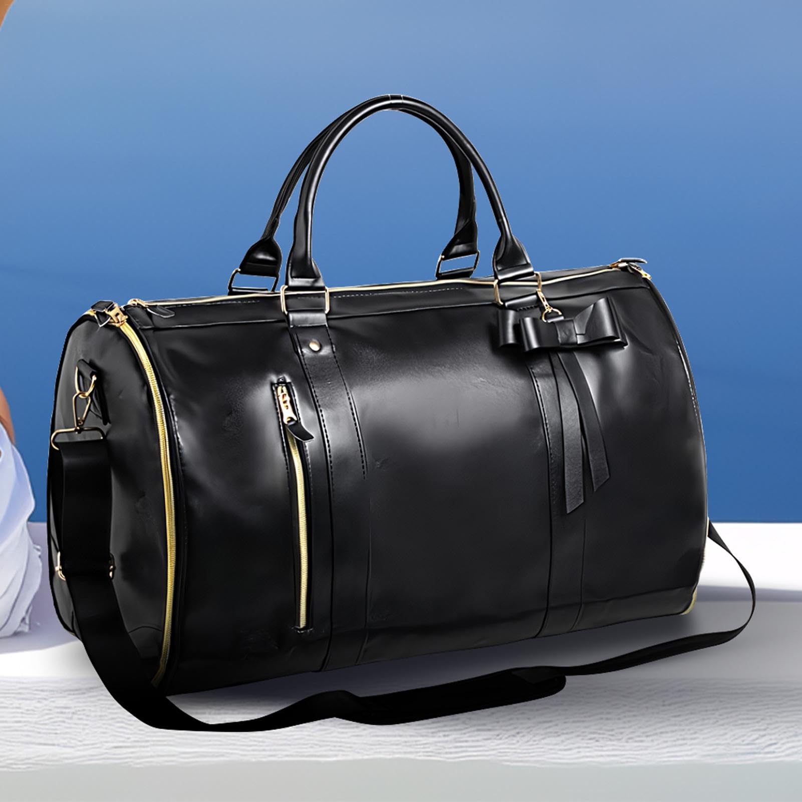 de – Porta trajes de viaje | Bolsas de ropa | de ropa de cuero convertible | Bolsas de ropa de mano | de equipaje | Bolsas de viaje para maleta, de viaje convertible para