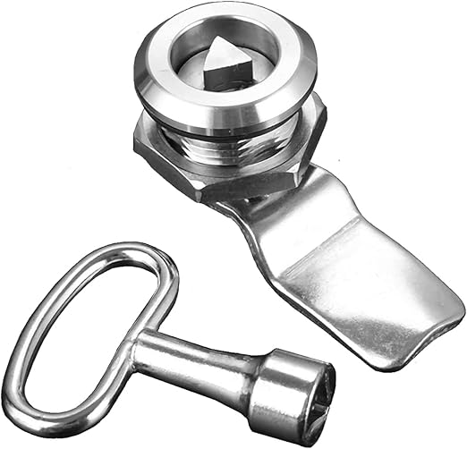 Litensh Electric Meter Box Latch Gas Meter Box Lock Post Box Lock with