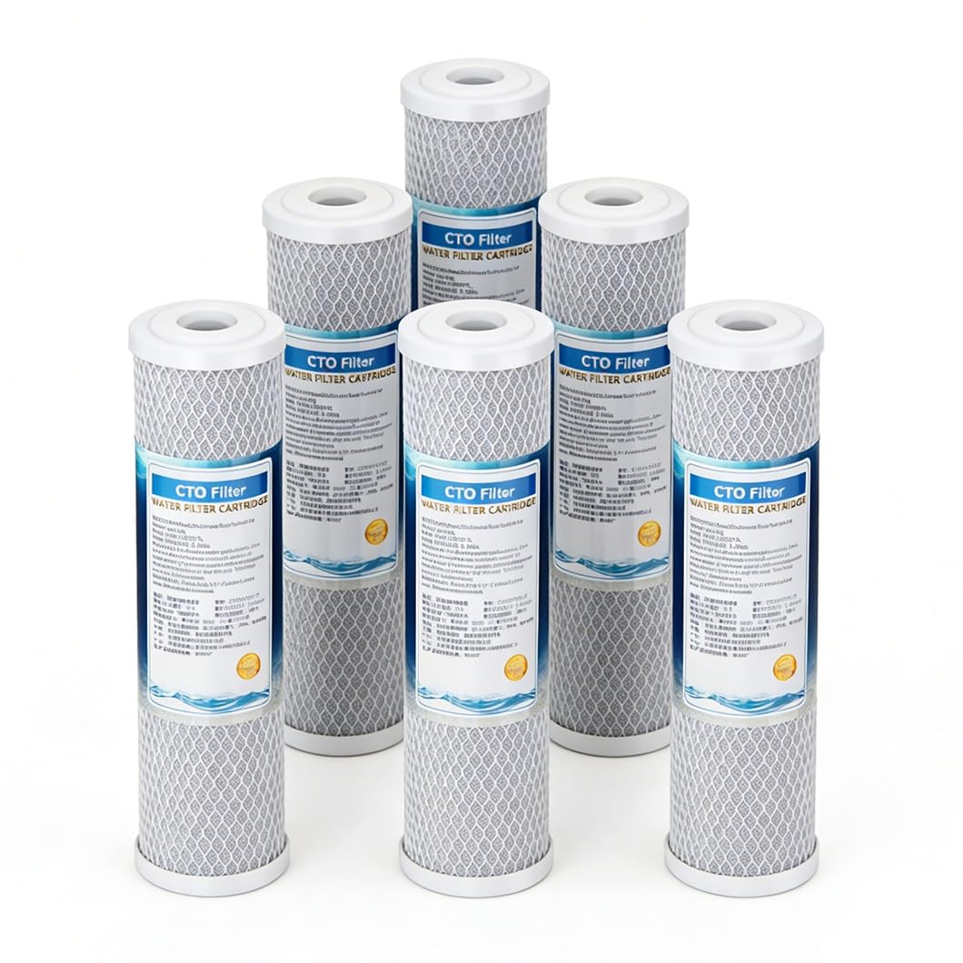 Filtres rechange bloc carbone CTO 10x2.8 osmose inverse et purificateur eau