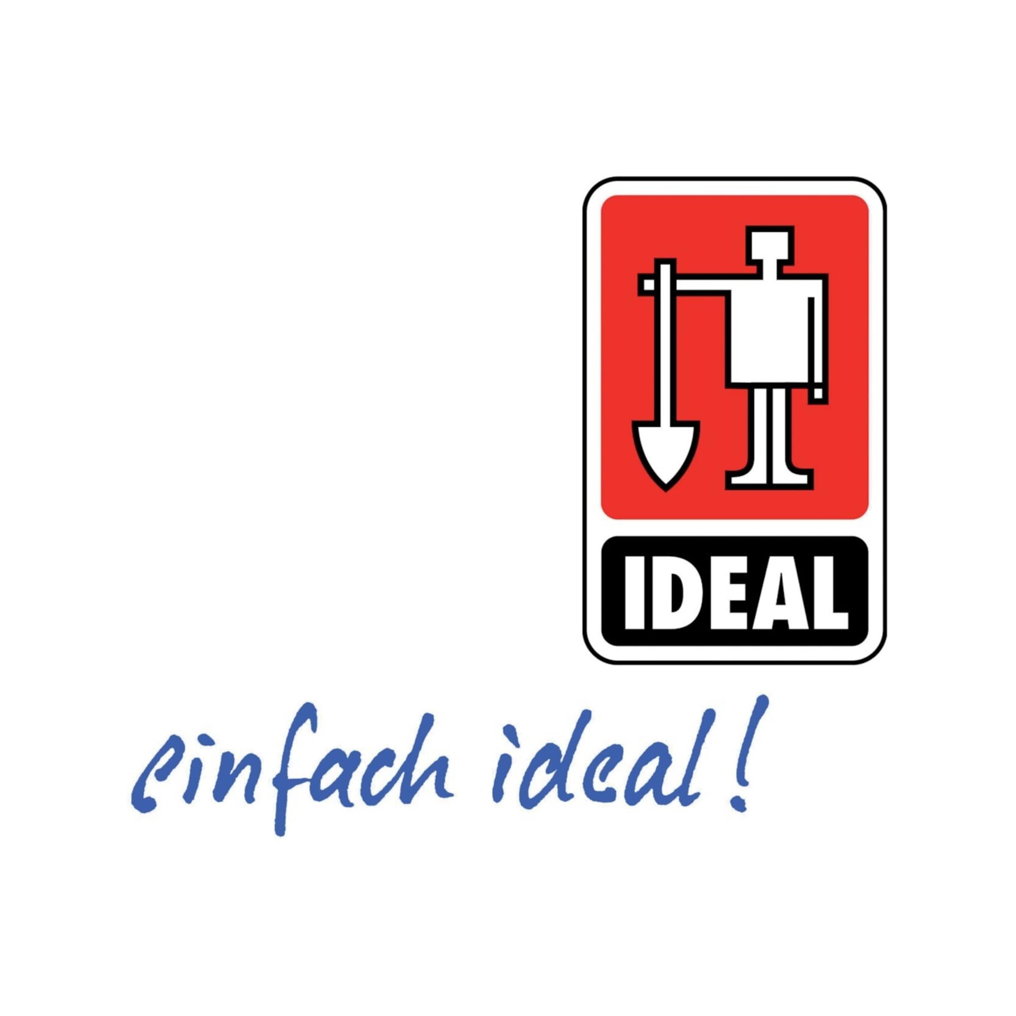Ideal Kreuzhacke 3,5kg aus Stahl, Schwarz, 59.5 x 7 x 6.5 cm