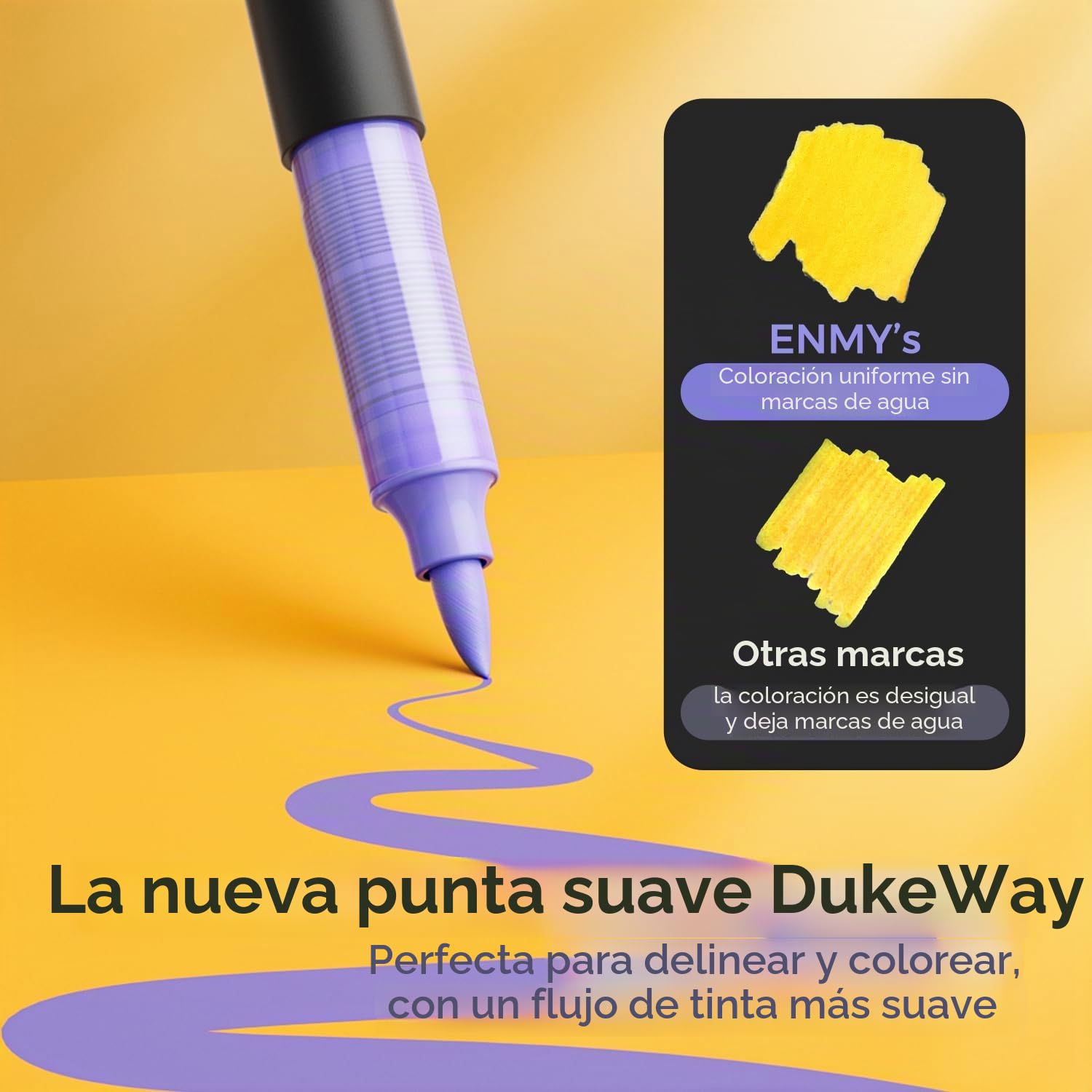 ENMY 60 rotuladores de pintura acrílica líquida directa para textiles, lienzo, piedra, vidrio, madera, papel, manualidades, pinturas acrílicas