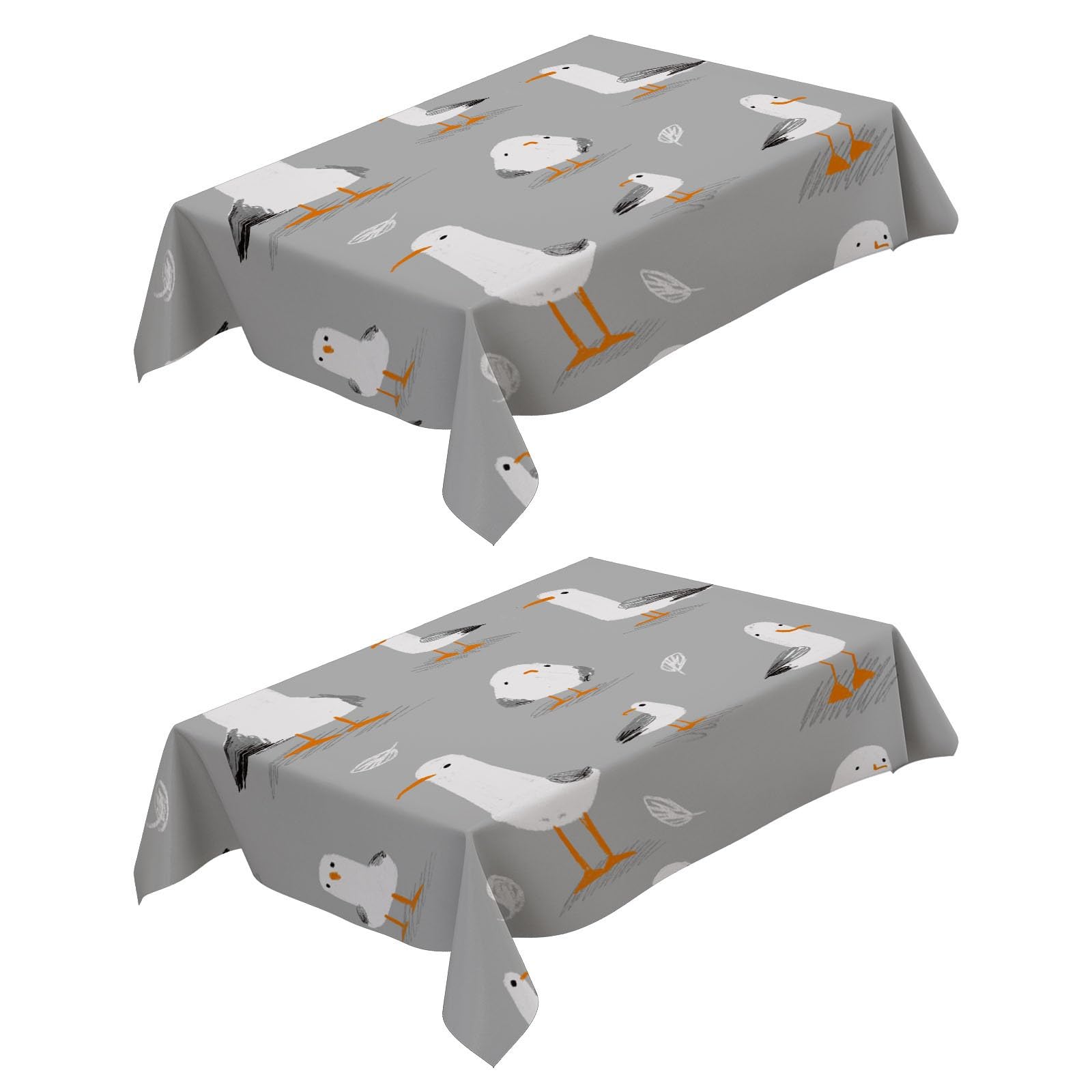 Nappe avec revêtement imperméable 140x180 cm anti-taches pour protéger la table de cuisine