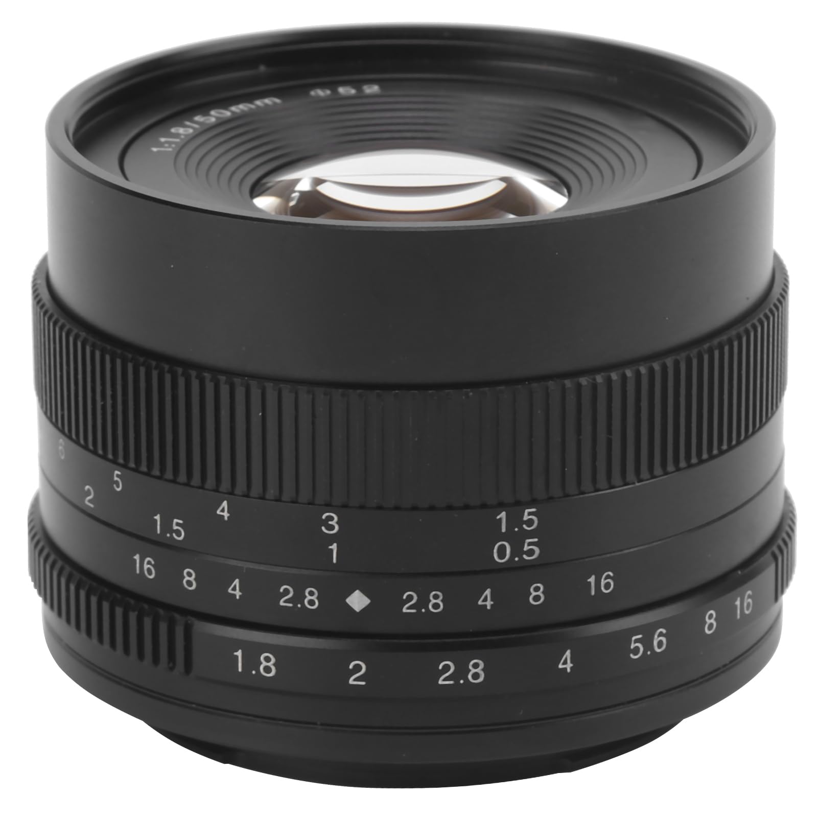 Objectif d'Appareil Photo Professionnel à Grande Ouverture F1.8 50 Mm F1.8, Entièrement en Métal, pour XT4 XS10 XT3 XT30, Appareil Photo Léger et Compact Professionnel