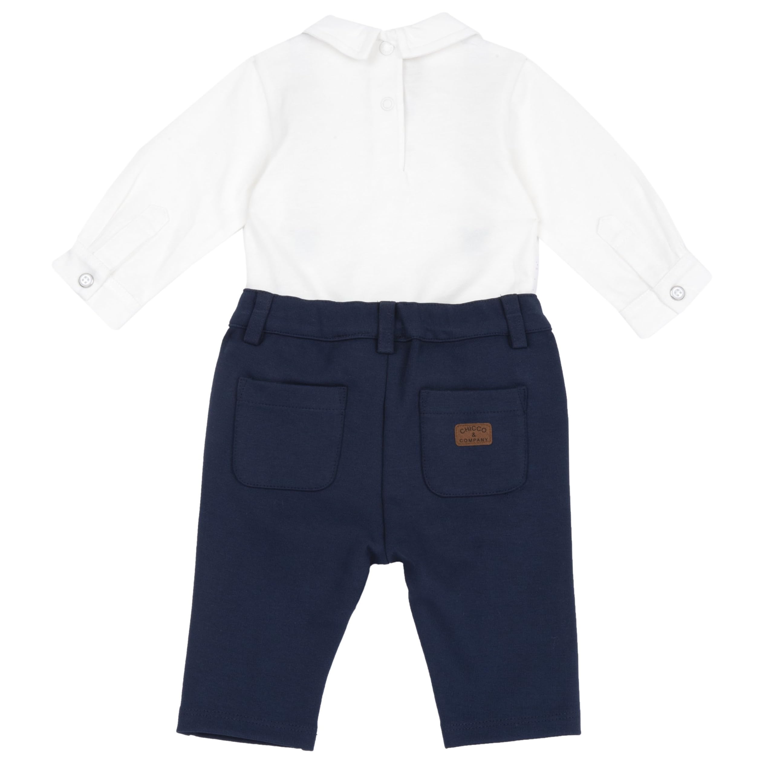 Chicco Bimbo 0-24 Completo Elegante Due Pezzi