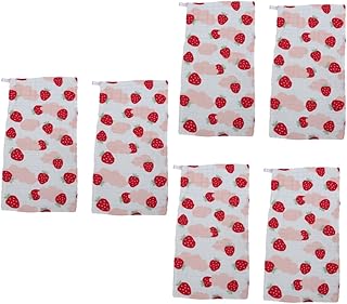 6 Pçs Panos De Bebê Toalhas Para Crianças Toalha Para Bebê Algodão Toalhas De Bebê Toalhas De Bebê Lenço Infantil Avental De Bebê Toalha De Rosto De Lavagem Toalha Pequena Criança BESPORTBLE