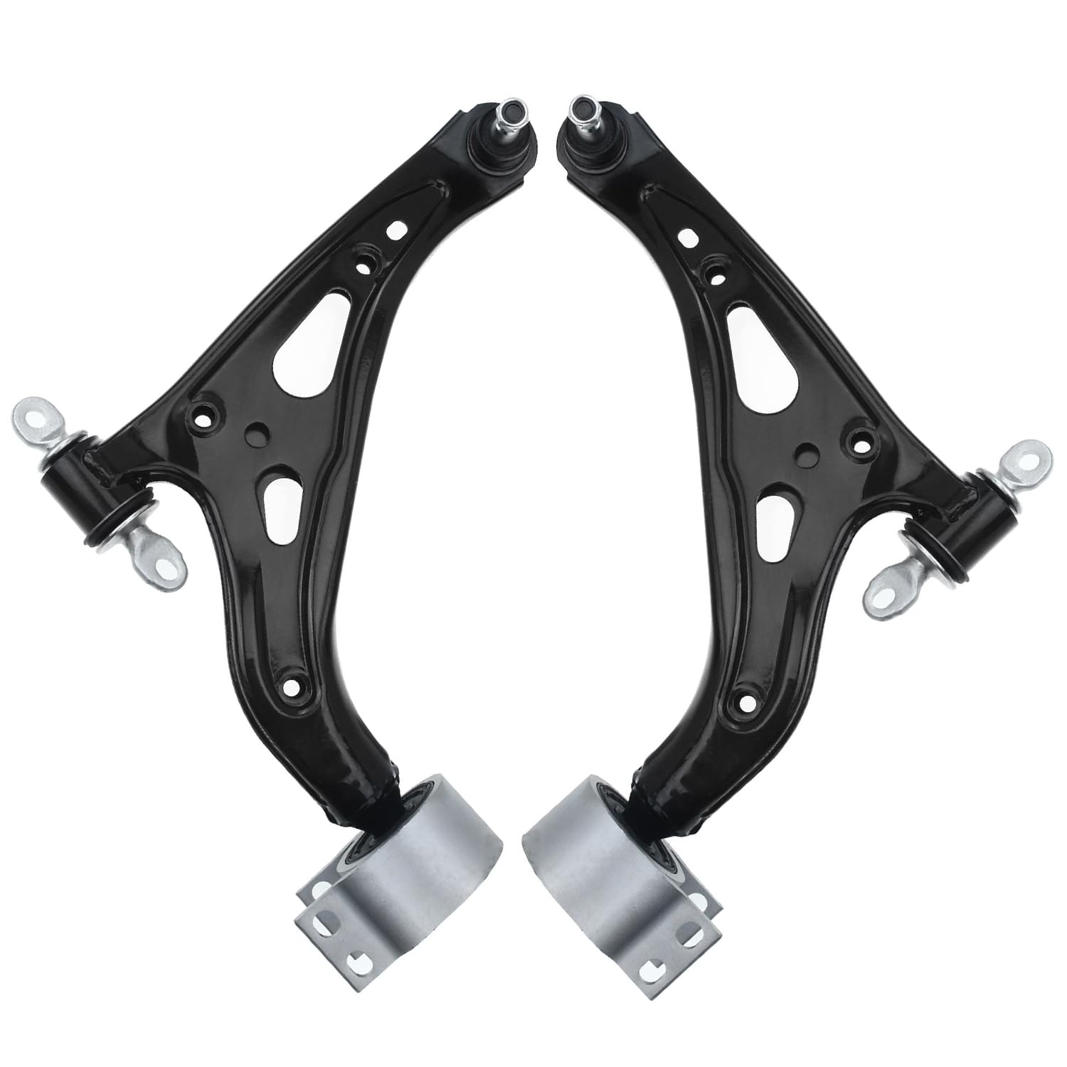 Detroit Axle - 2.5L Front Lower Control Arms for 2017-2020 Buick Envision, Lower Control Arms with Ball Joint Assembly 2018 2019 Replacement