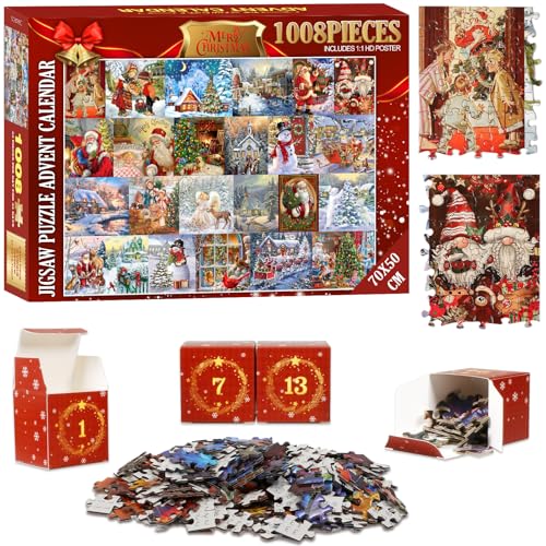 Calendario Adviento 2024 Puzzle Adultos
