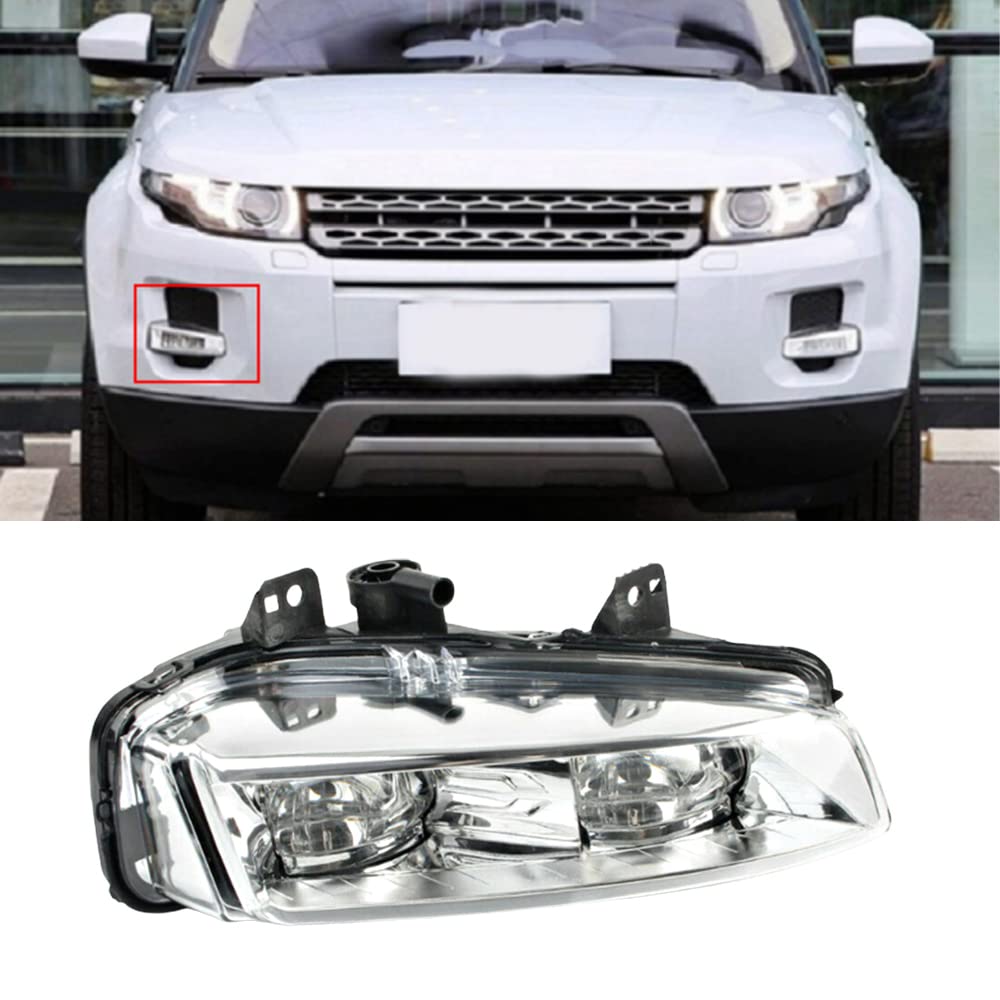 1 pezzo 12V Faro fendinebbia anteriore sinistro/destro LED per L-and R-over R-ange R-over E-voque D-ynamic 2012-2015, lampade DRL super luminose di ricambio