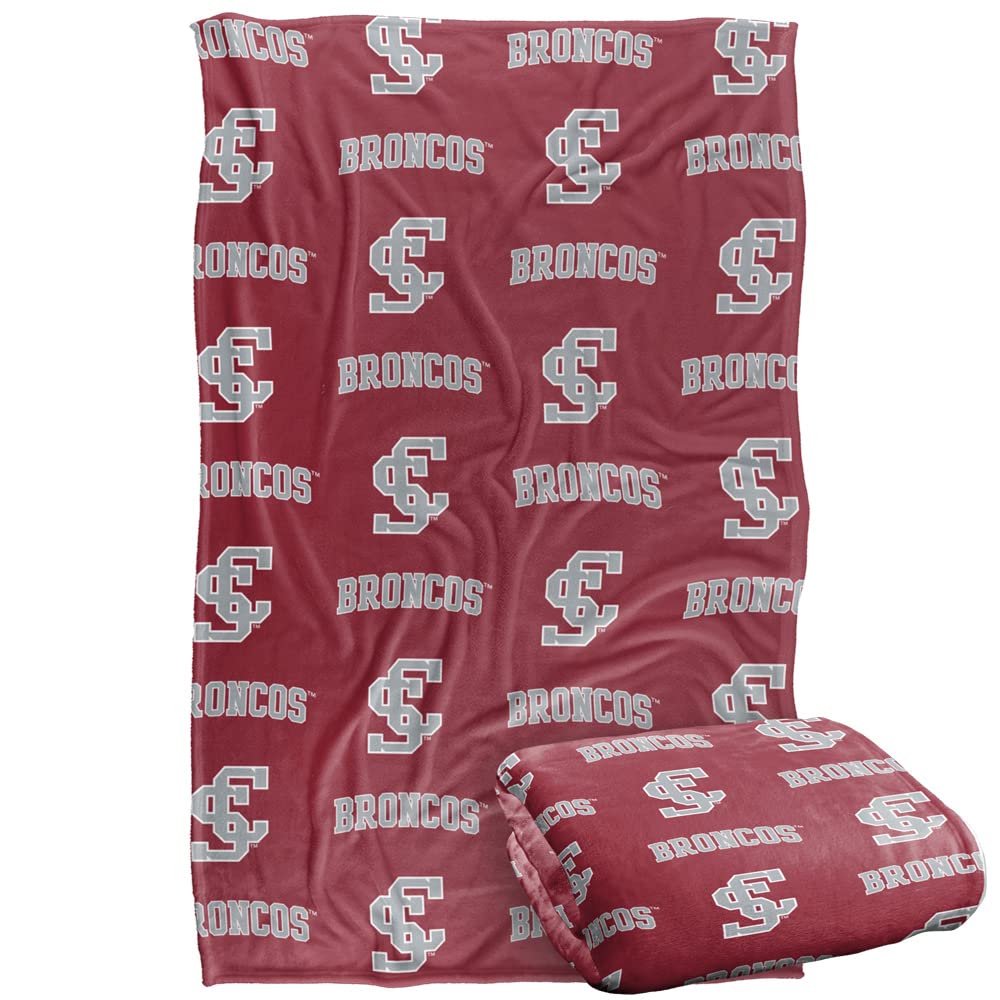 LOGOVISIONOfficial Collegiate Logo Pattern Collection Silky Touch Super Soft Throw Blanket Collection