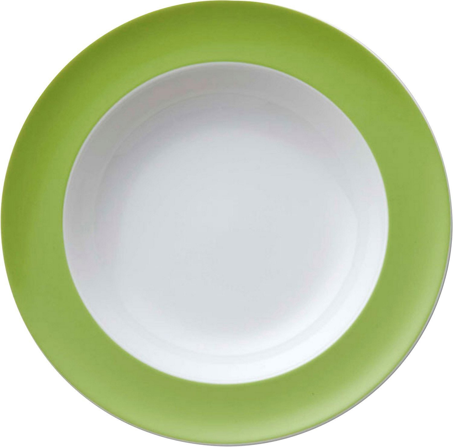 Thomas 10850-408527-10323 Sunny Day - Juego de platos hondos (6 unidades, 23 cm), color verde