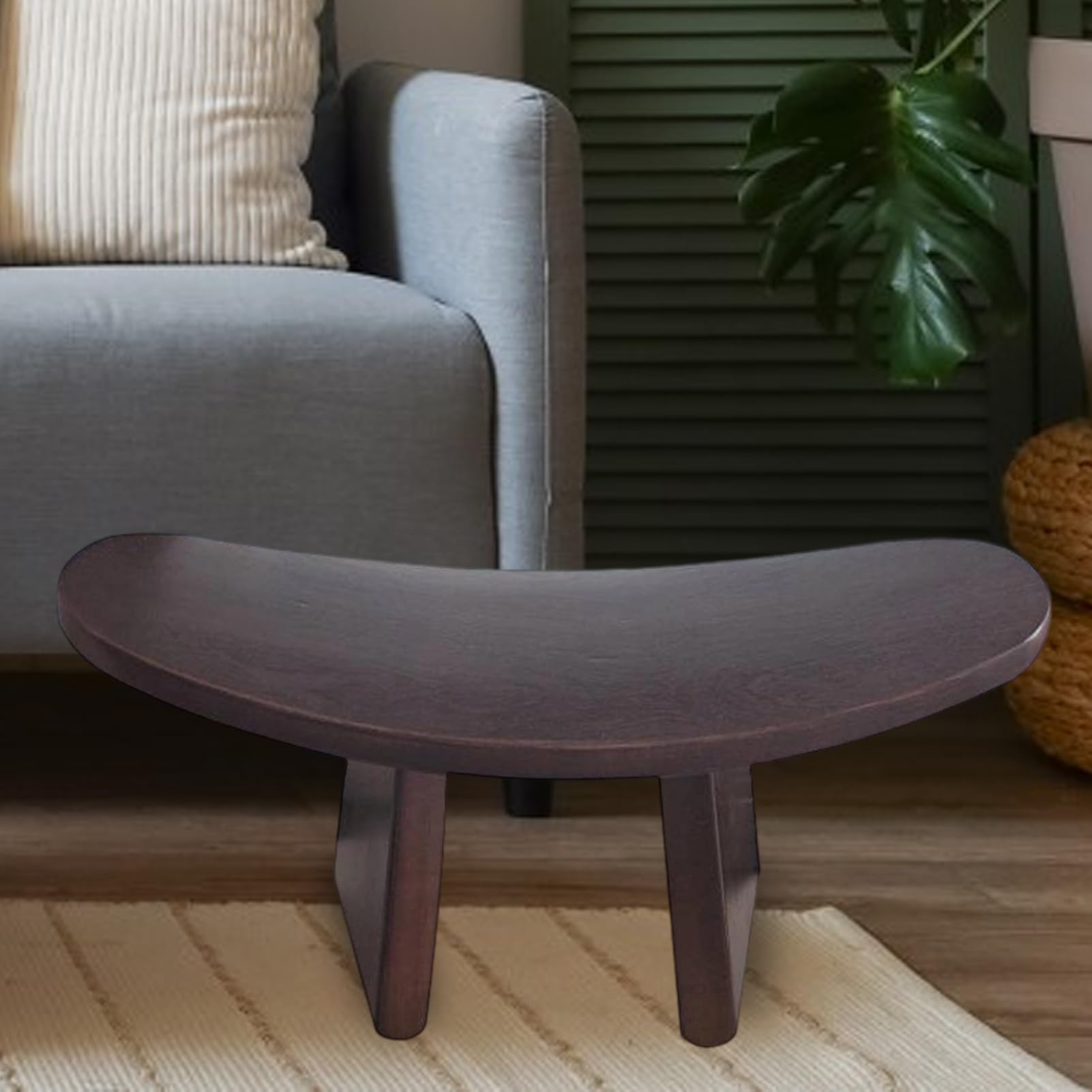 Banco para la práctica de Yoga,Asiento de madera plegable cómodo - Banco de meditación para arrodillarse | Para viajes, hogar, culto, prácticas de atención plena, hombres, adolescentes, adultos,