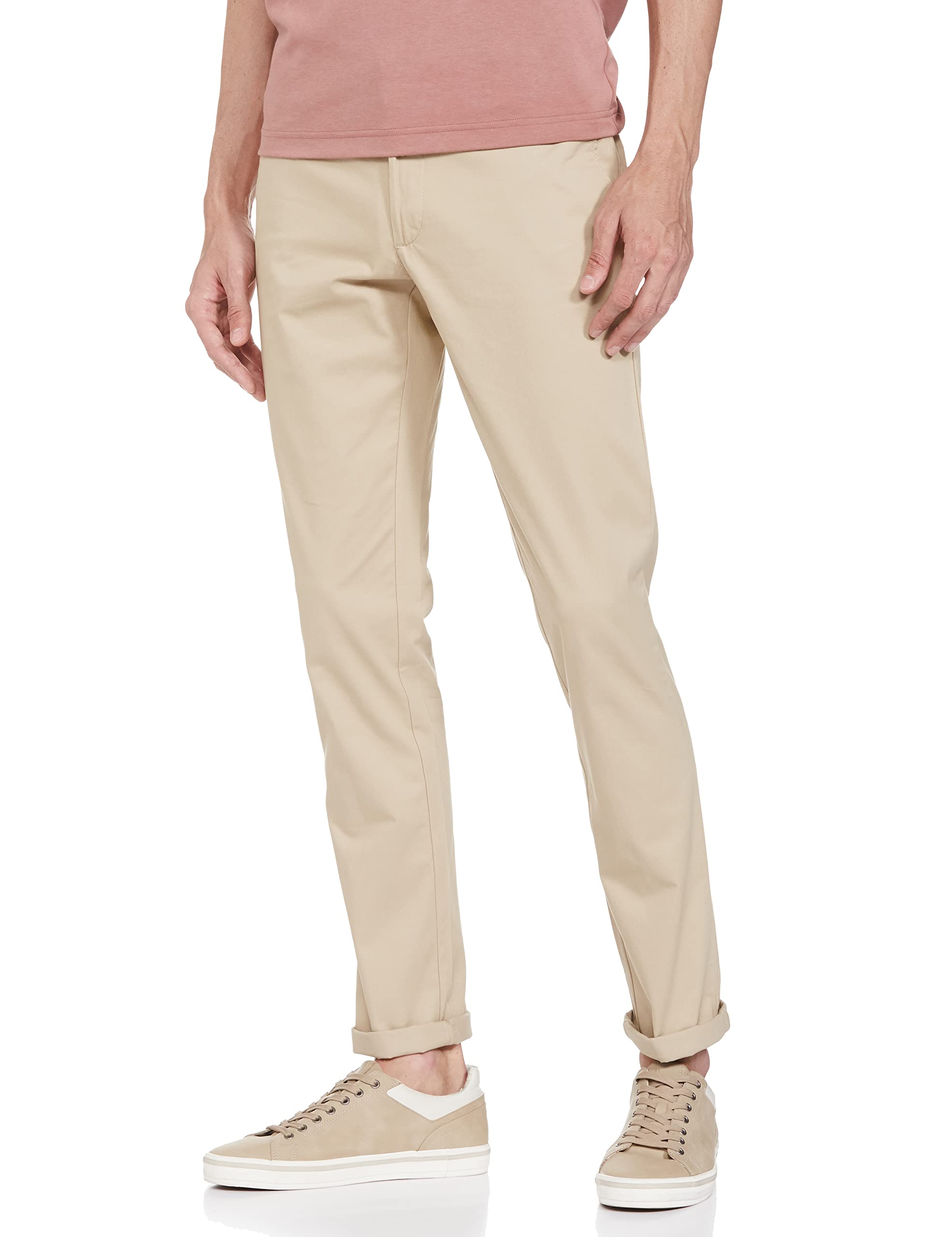 blackberrys Clean Front Super Slim FIT Solid Khaki