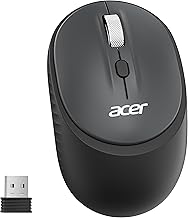 acer Bluetooth Wireless Mouse, BT5.2 & 2.4G Dual-Mode Computer Mouse, USB Receiver, Portable Cordless Mouse 3 Devices, Quiet Click, 3 Adjustable DPI Mice for Laptop, PC, Desktop, Microsoft, Windows