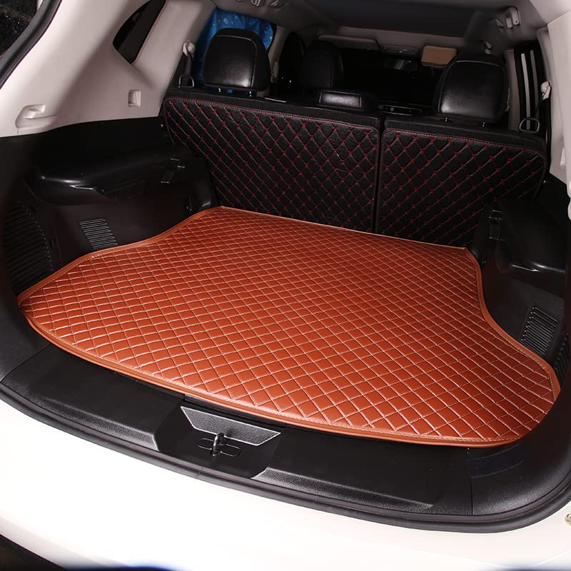Auto Kofferraummatte Kofferraumwanne für Jaguar XK, Leder Antirutschmatte