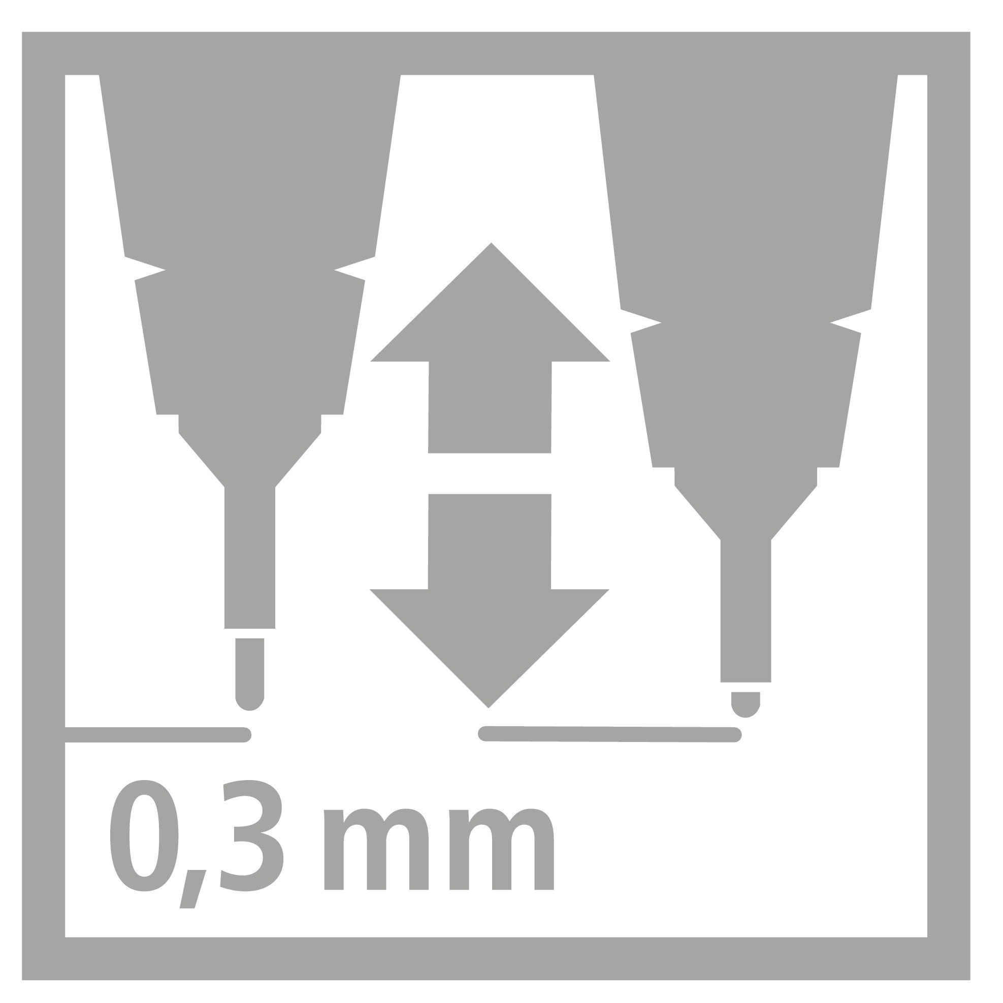 Fineliner mit gefederter Spitze - STABILO SENSOR F - fein - 48er Display - mit 8 verschiedenen Farben