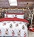 Produktbild Looms-Work® Luxuriöse Bettwäsche-Set mit weihnachtlichem Stil Bedruckt, Christmas Dog, Doppelbett