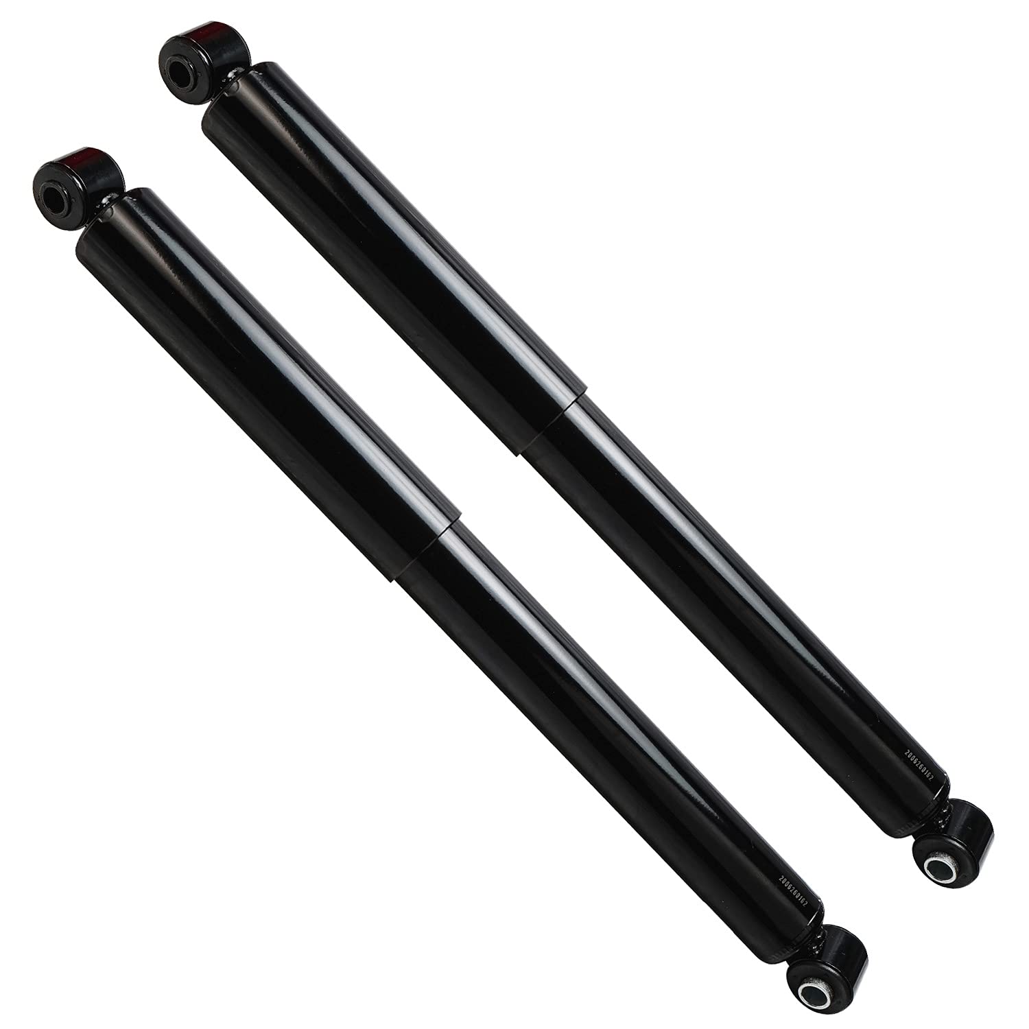 Detroit Axle - 4WD Rear 2pc Shock Absorbers for 04-15 Nissan Titan, 2 Shock Absorbers Assembly 2004 2005 2006 2007 2008 2009 2010 2011 2012 2013 2014 2015 Replacement