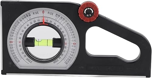 Miniatura 1 de Inclinómetro de ingeniería, regla de medición de pendiente universal de ABS duradero, diseño de mango ergonómico, medidor de ángulo, instrumento de
