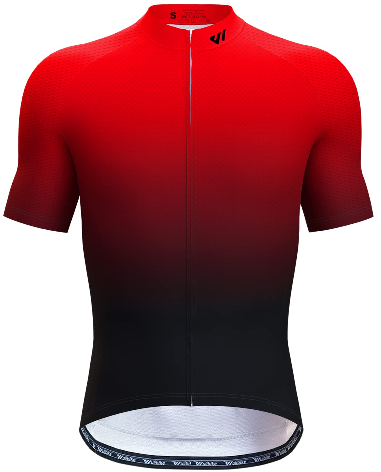 Lo.gas Cycling Jersey Men Short/Long Sleeve Bike Biking Shirts Full Zip with Pockets Road Bicycle Clothes