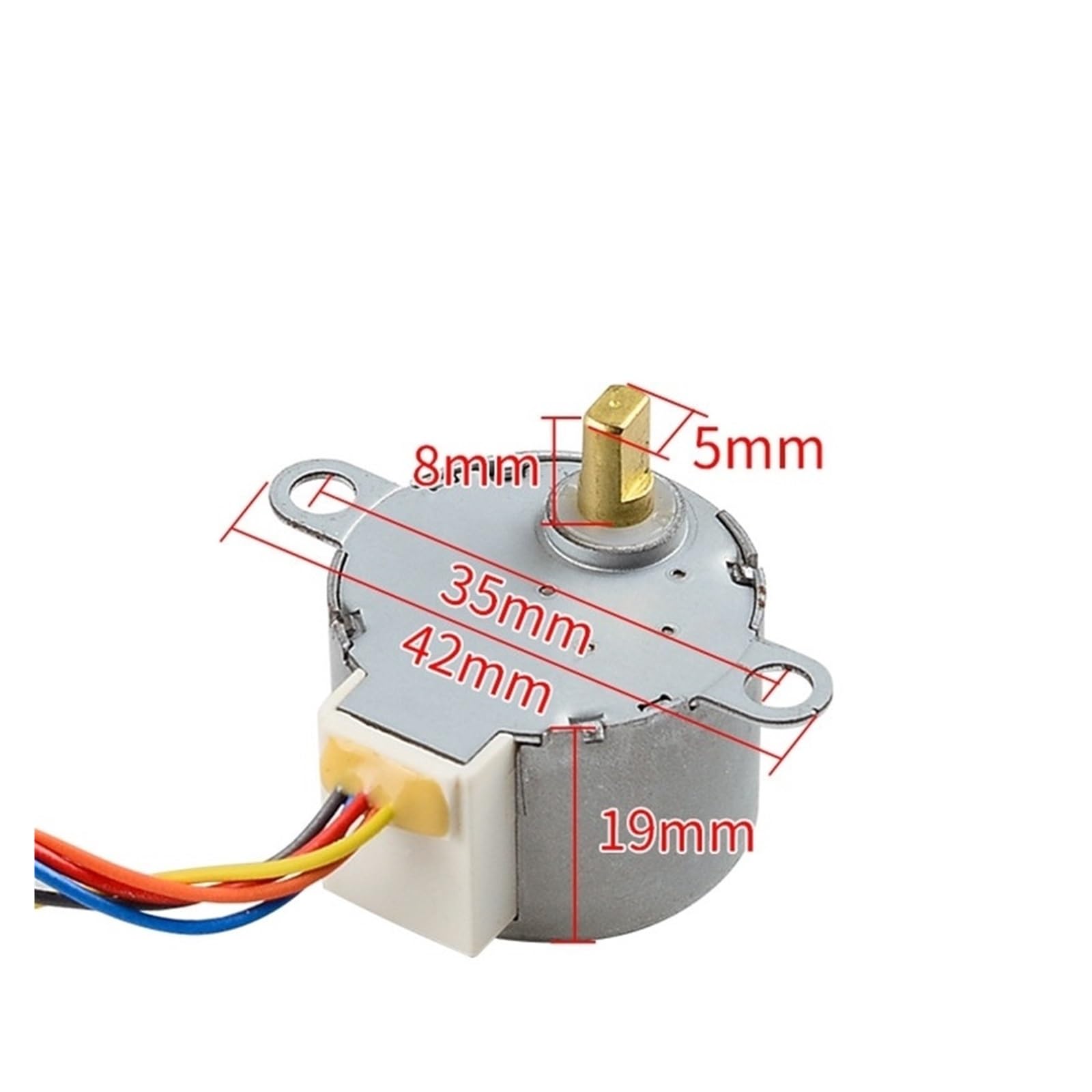 1 pz Gancio for condizionatore d'aria Motore guida aria oscillante, Motore passo-passo spazzata aria Motore sincrono DC 12V 5 fili, Compatibile for Haier 28BYJ48