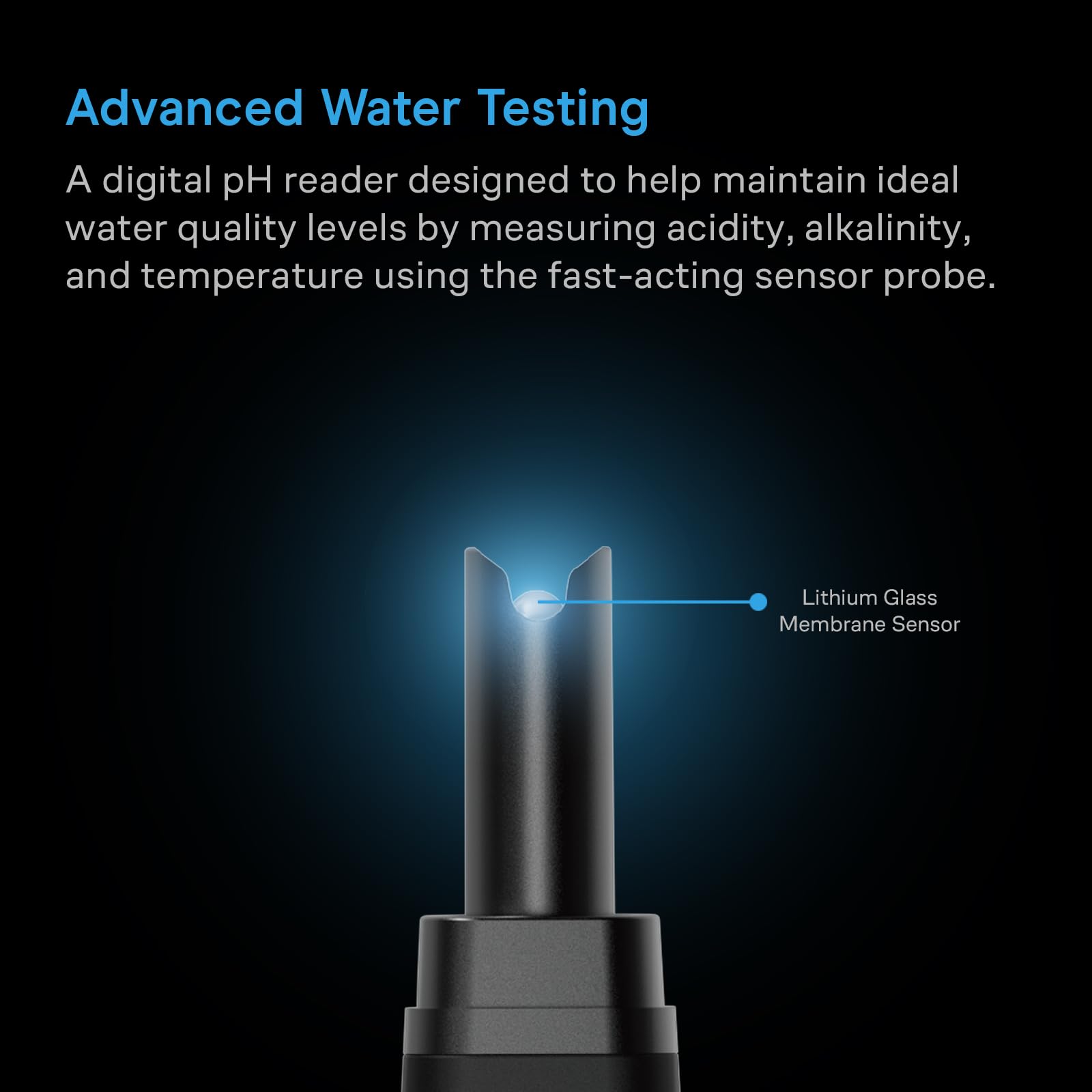 AC Infinity Kit misuratore di pH Pro, penna digitale ad alta precisione con precisione ± 0,01 pH e sonda intercambiabile, test nutriente per piante idroponiche d'acqua, giardinaggio, acquari, piscine