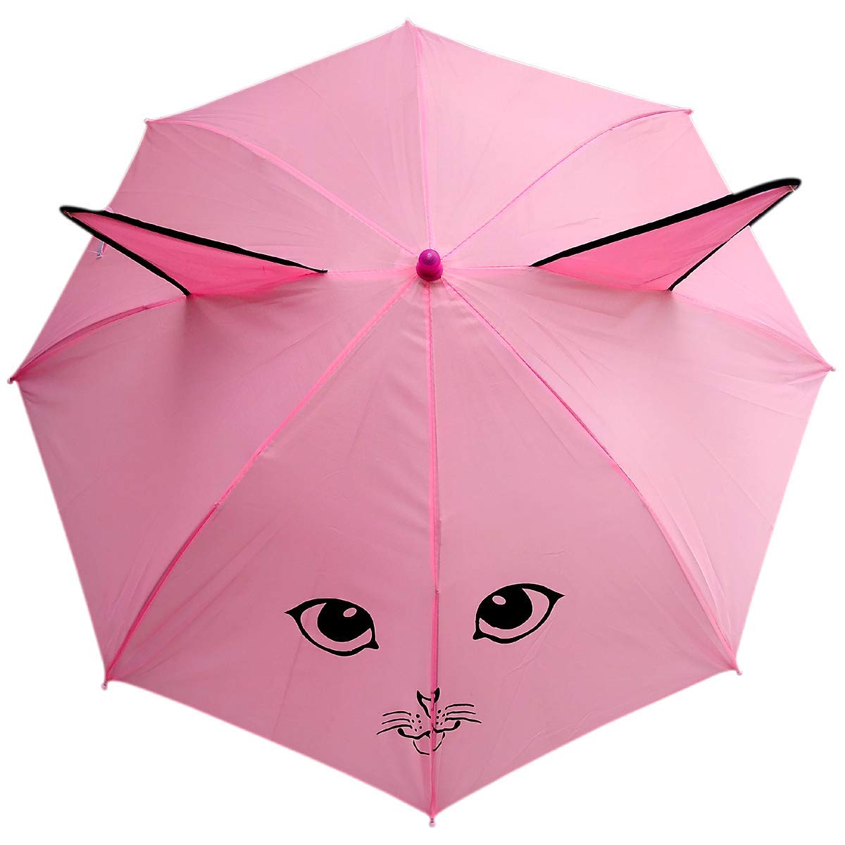 VIDHI TRADELINK Kids Animal Ear Umbrella, Pink, for Boys and Girls-image-25