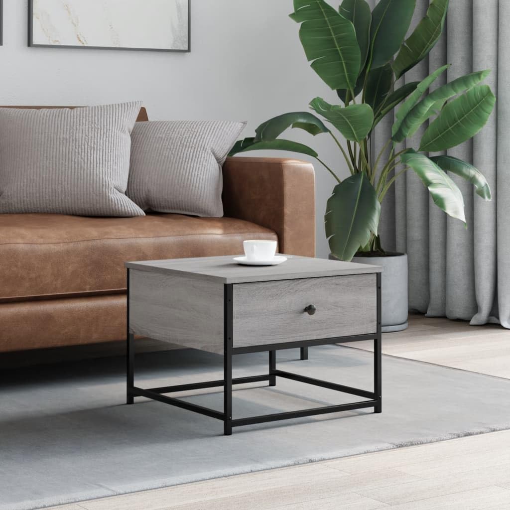 Table basse de salon moderne pour un séjour chaleureux et ordonné