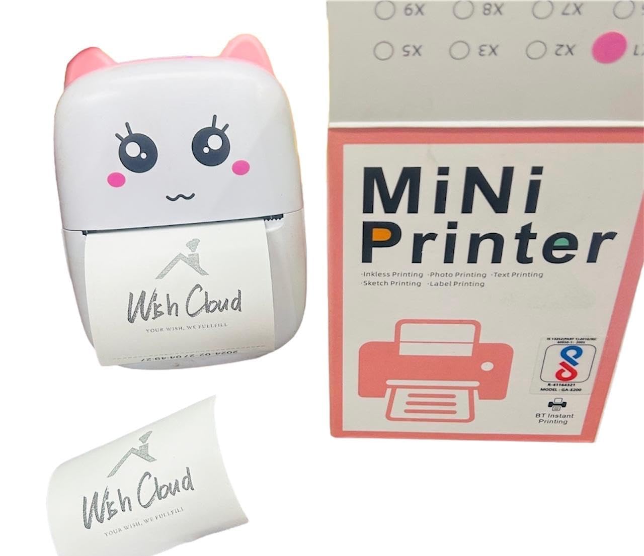 G.FIDEL Mini Kids Pocket Printer, Inkless Thermal Printing, Bluetooth, iOS & Android Compatible, Prints Labels, Kids School Projects, Receipts & More (B0D7HH5W5P) Amazon Price History, Amazon Price Tracker