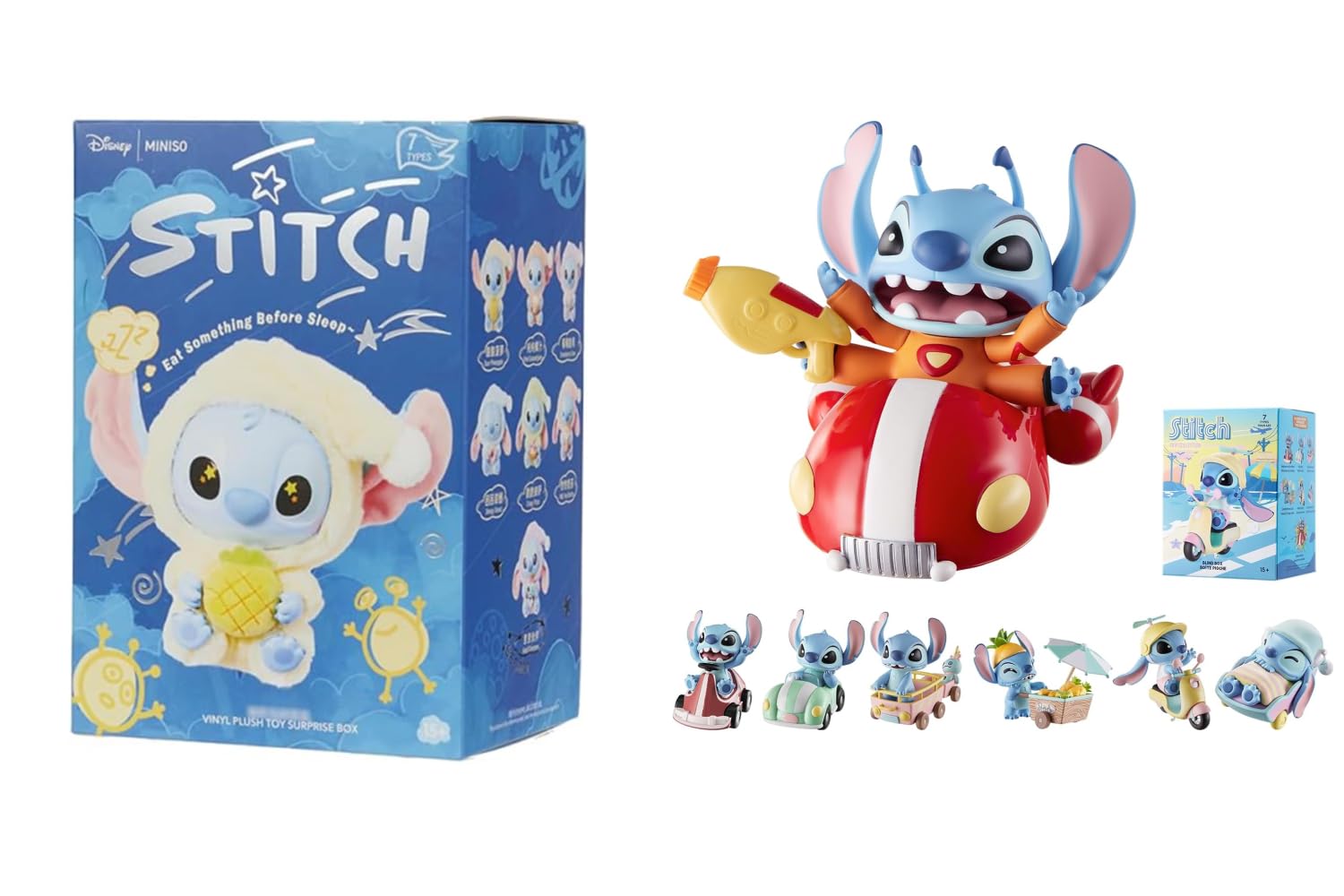Amazon.com: (2 Pack) Disney Stitch Eat Something Before Sleep +