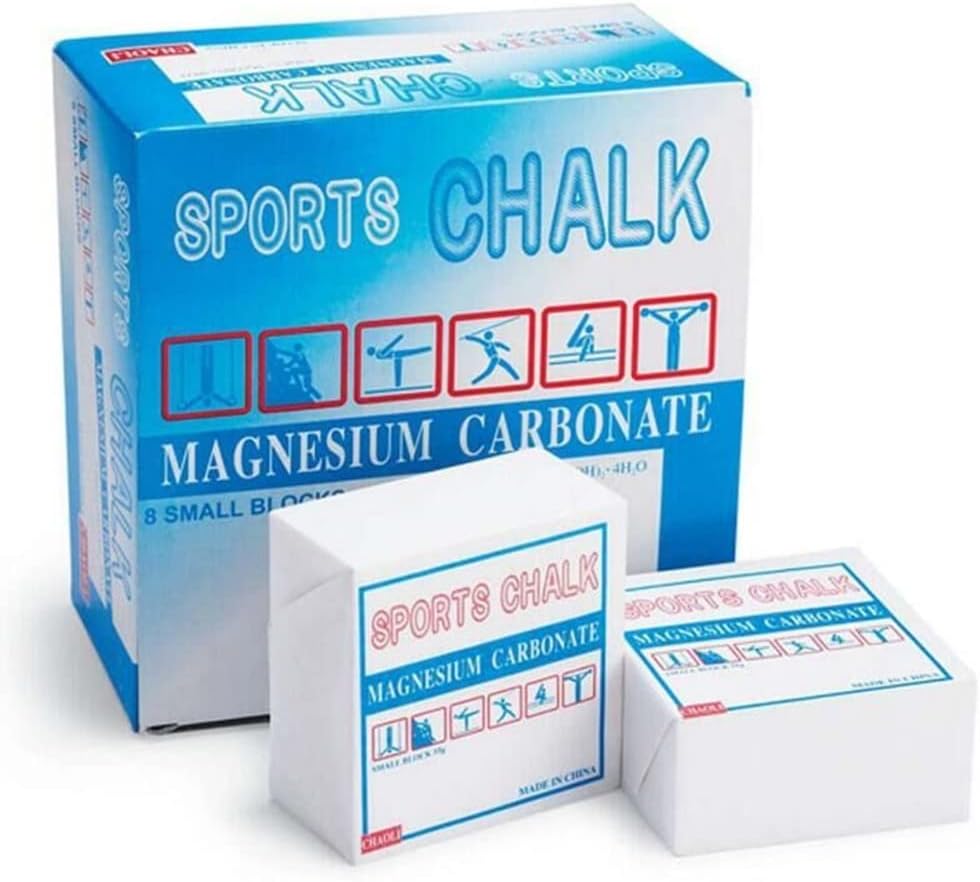 8pcs Weight Lifting Sports Chalk Magnesium Powder Blocks Anti-Skid Rhythmic Gymnastics Climbing Fitness Training Magnesium Brick